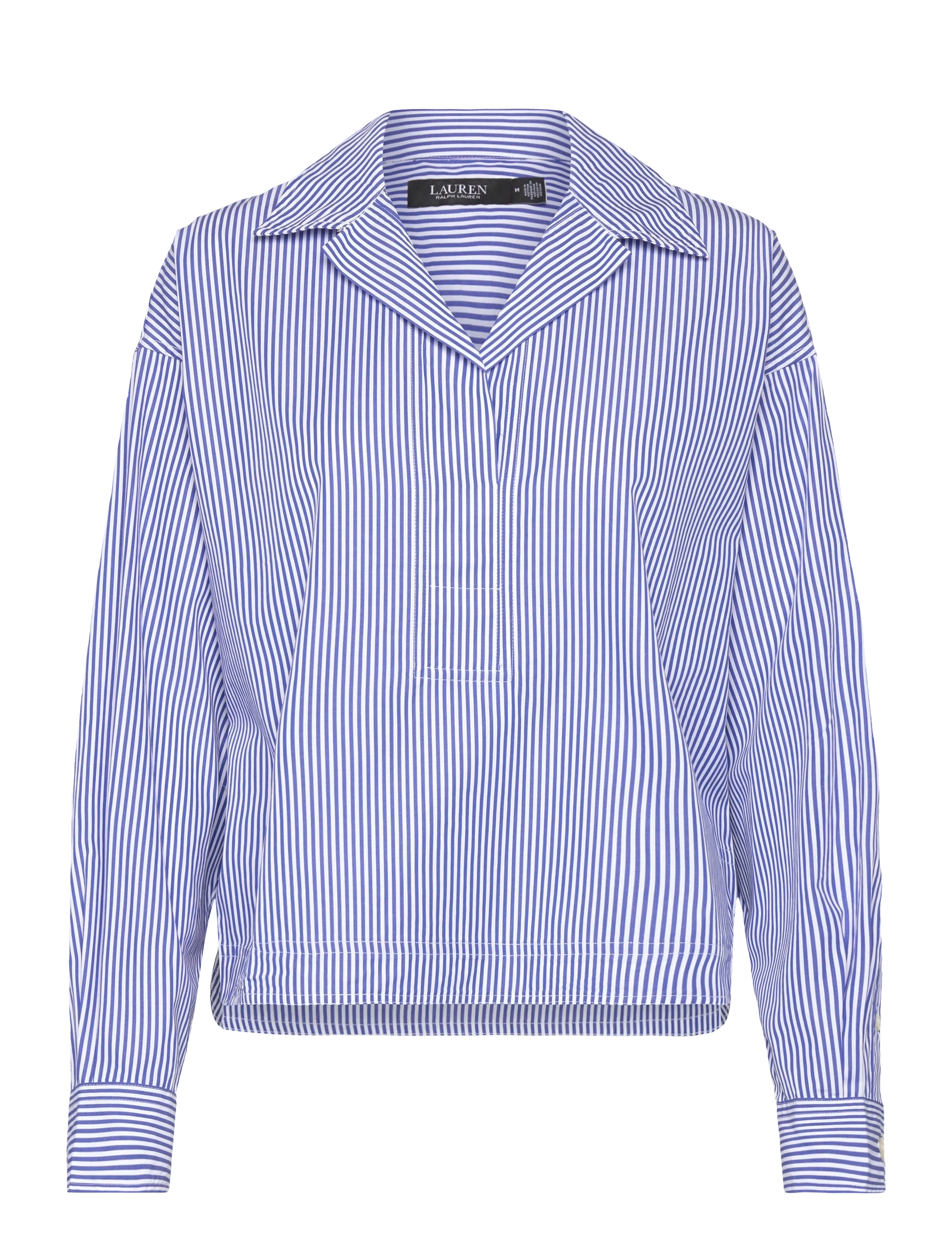 Lauren Ralph Lauren Y/D 70'S BROADCLOTH-WVN-SHIRT - Klær - BLUE/WHITE / blue