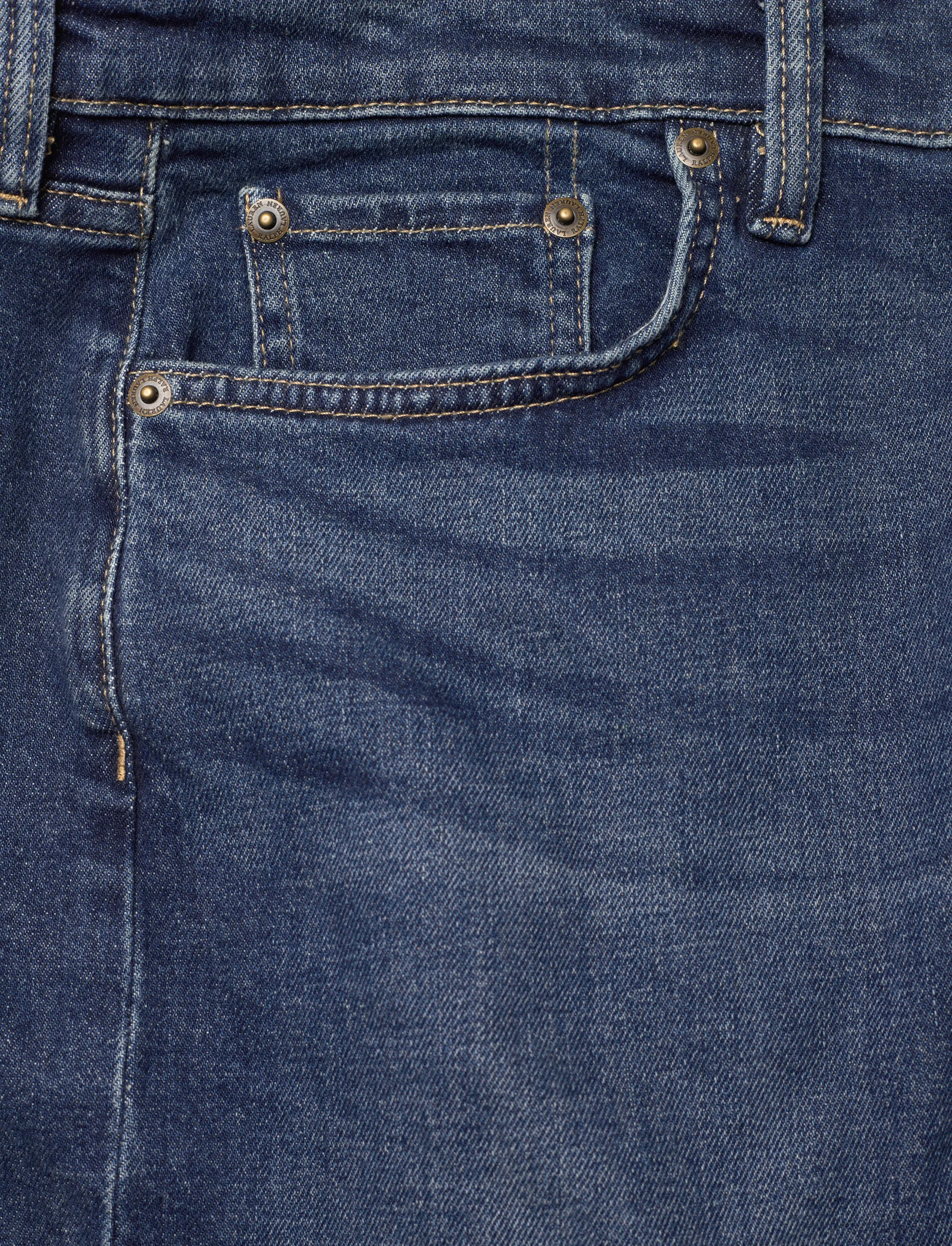 Lauren Ralph Lauren - High-Rise Straight Wide-Leg Jean - brede jeans - maxen wash - 5