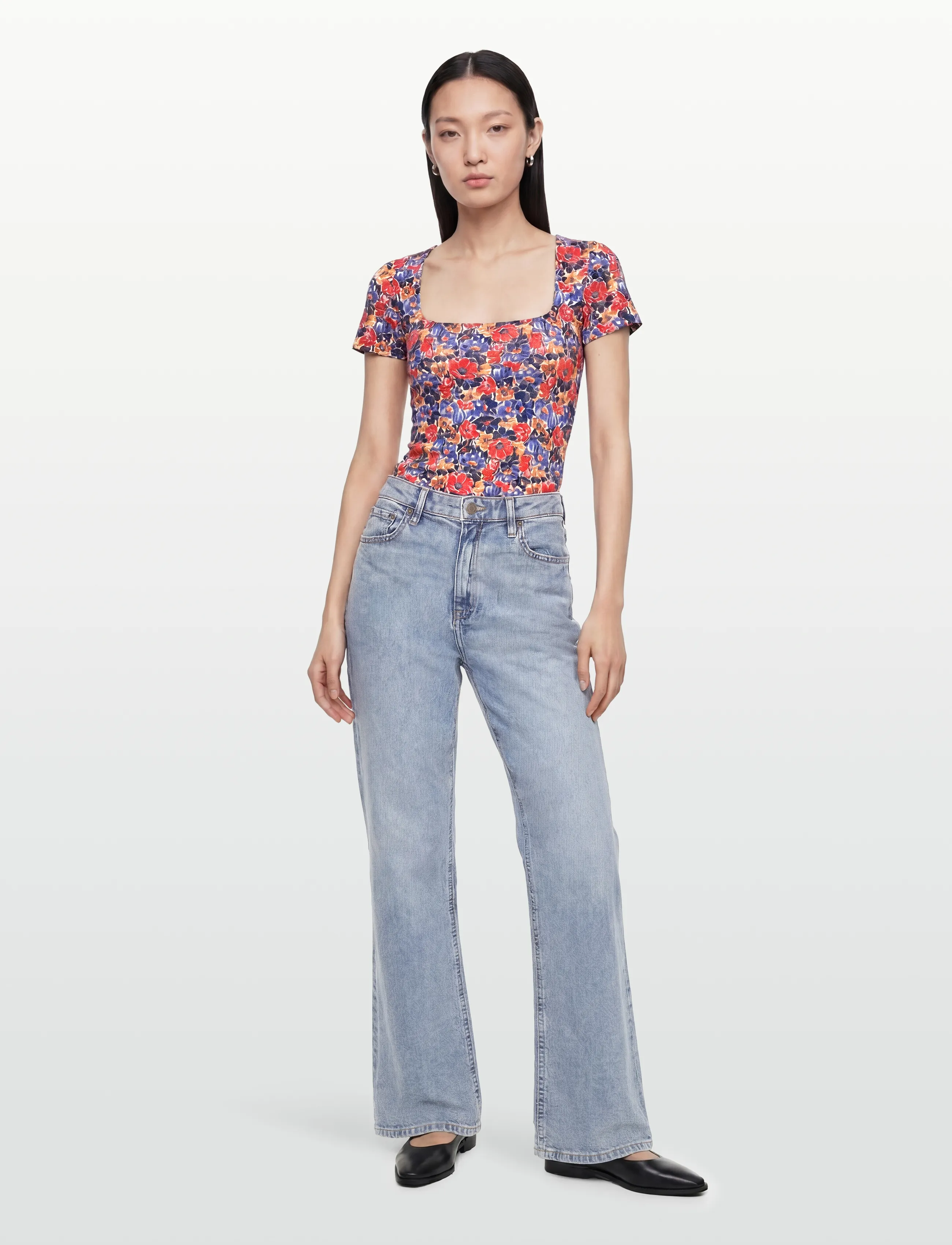 Lauren Ralph Lauren 200P08986001 - Apģērbi - FAWNE WASH / blue