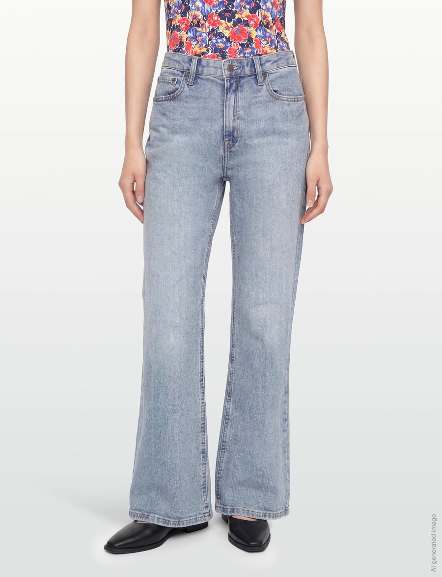 Lauren Ralph Lauren - 200P08986001 - mom jeans - fawne wash - 3