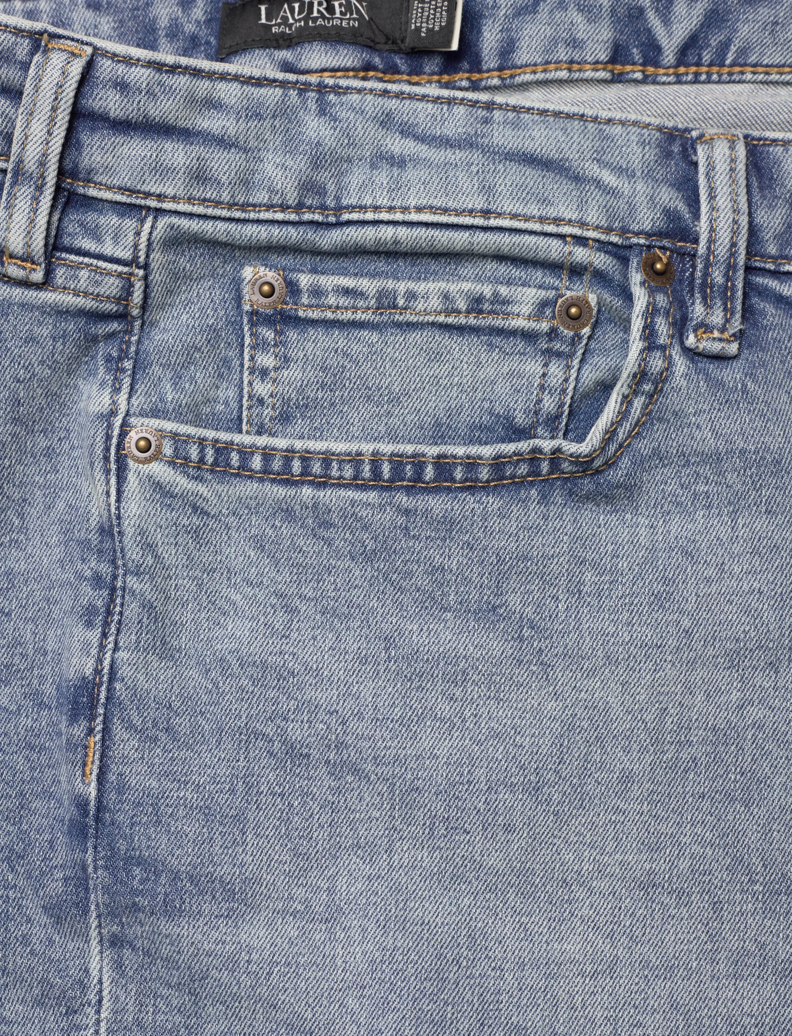 Lauren Ralph Lauren - 200P08986001 - mom jeans - fawne wash - 5