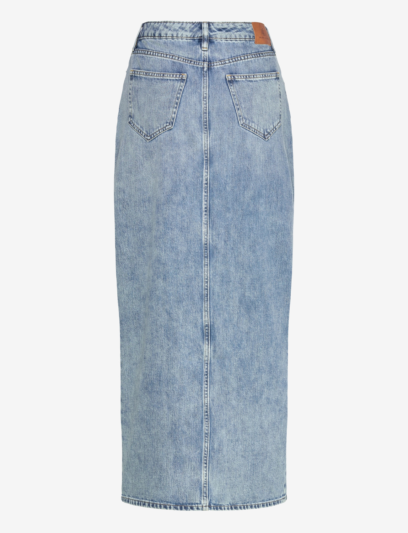 Lauren Ralph Lauren - 3X1 RIGID DENIM-WVN-SKIRT - jeansröcke - fawne wash - 1
