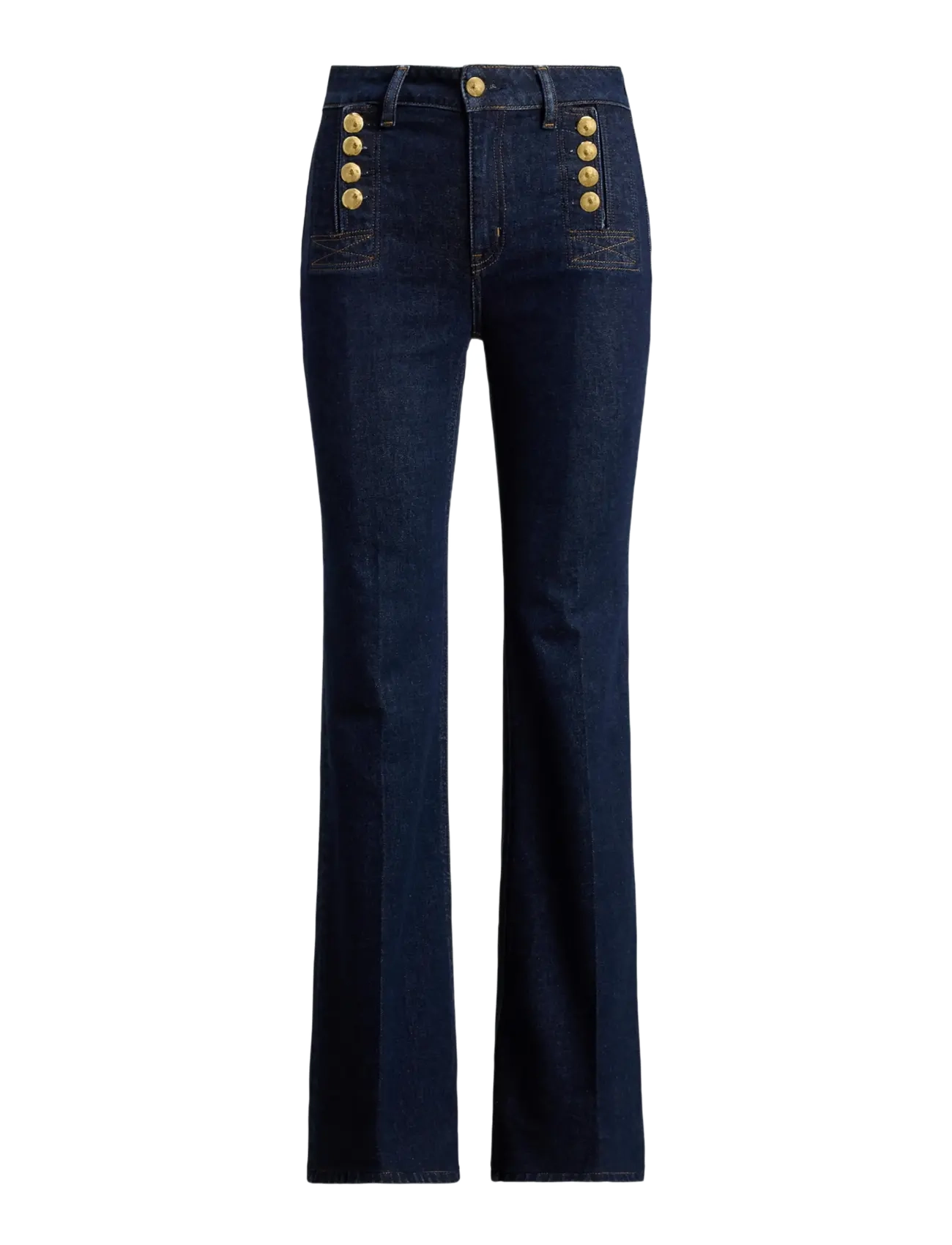 Lauren Ralph Lauren - High-Rise Flare Sailor Jean - alt laiad teksad - rinse wash - 1
