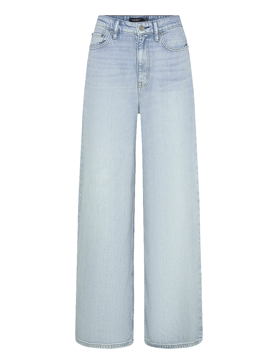 Lauren Ralph Lauren - 3X1 RIGID DENIM-WVN-PANTS - wide leg jeans - arilee wash - 1