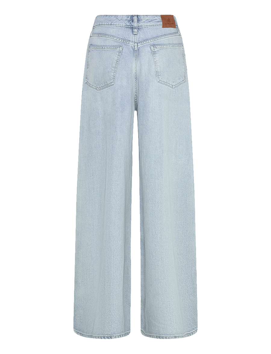 Lauren Ralph Lauren - 3X1 RIGID DENIM-WVN-PANTS - wide leg jeans - arilee wash - 2