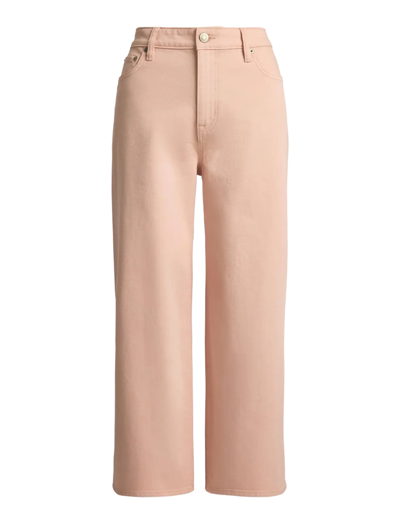 Lauren Ralph Lauren - LOW STR DENIM-WVN-PANTS - straight jeans - pink rhodonite - 1