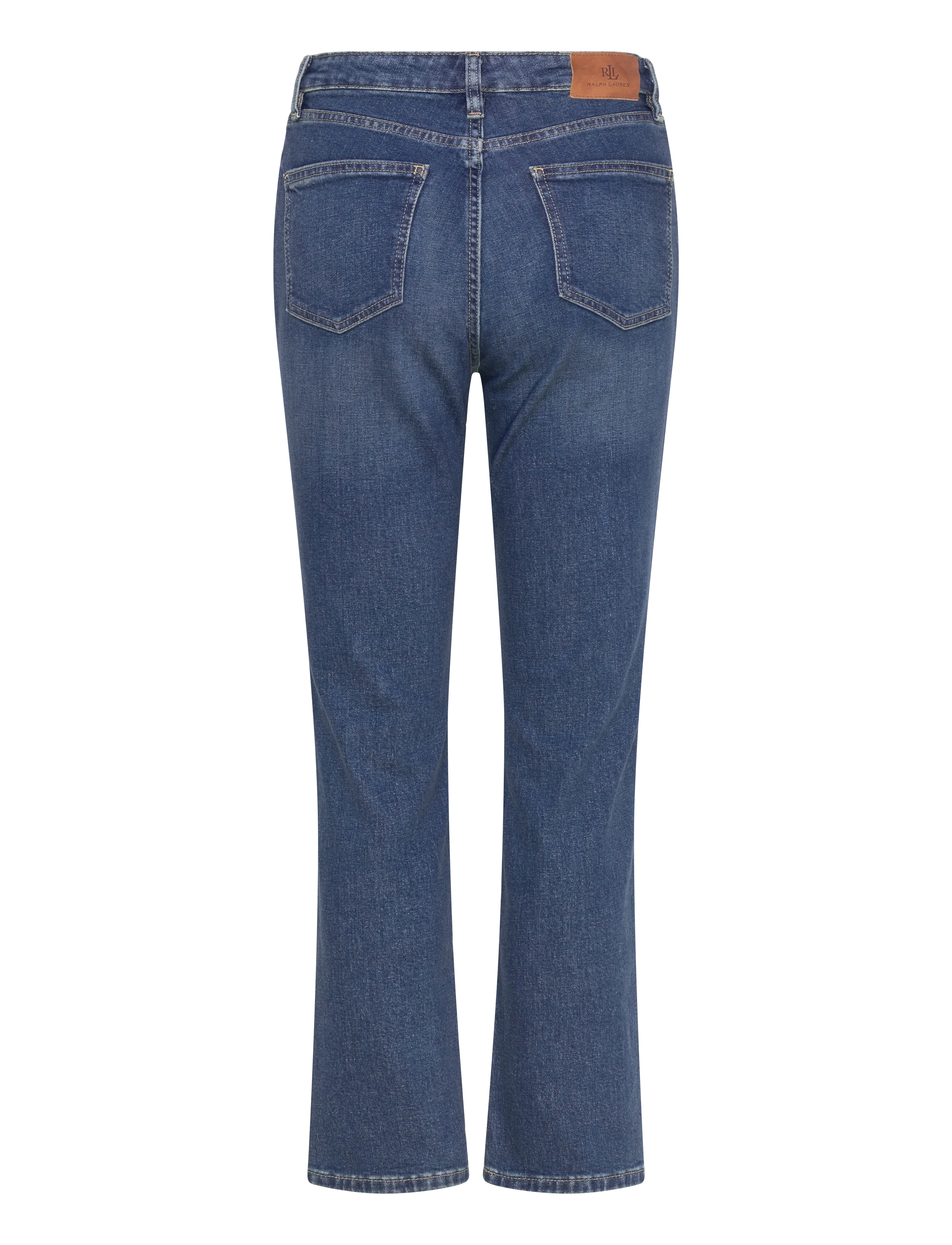 Lauren Ralph Lauren - High-Rise Straight Ankle Jean - skinny jeans - maxen wash - 2