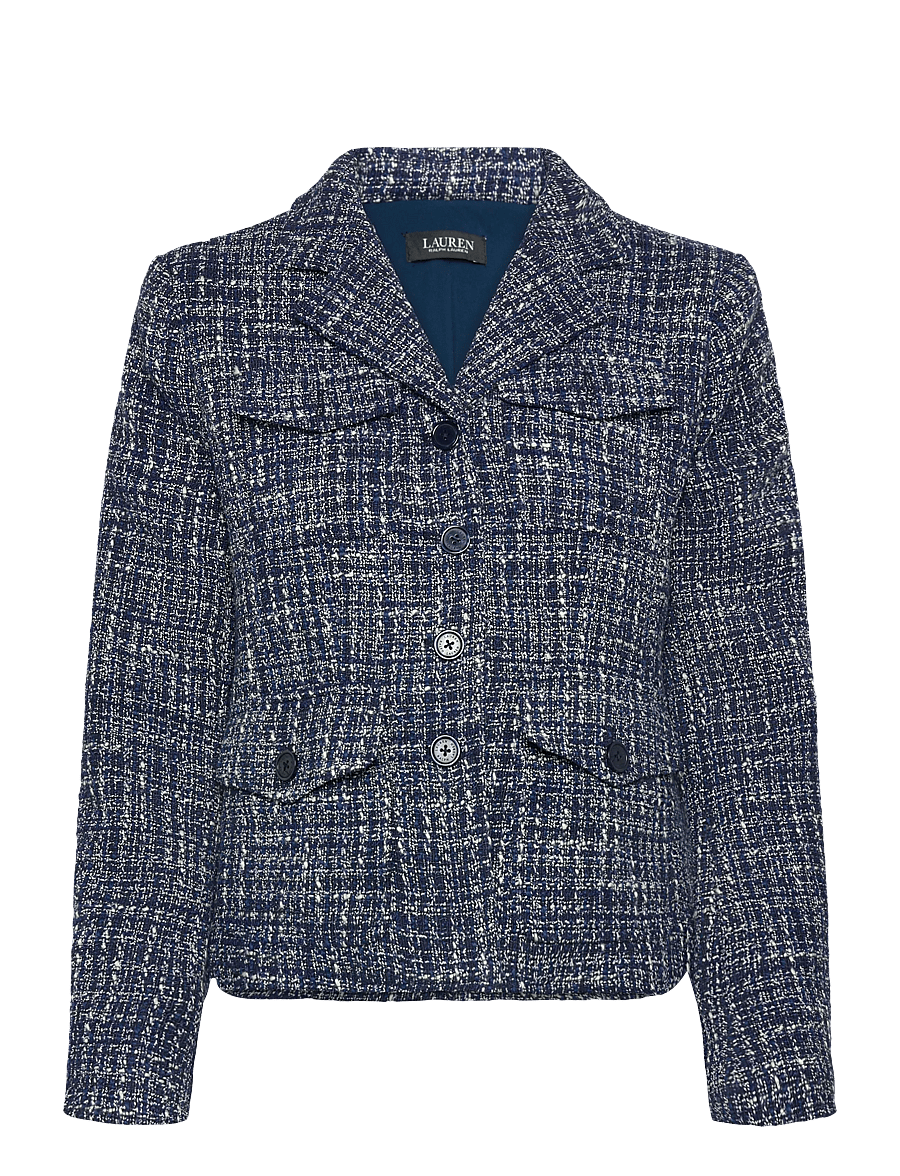 Lauren Ralph Lauren - CLASSIC BOUCLE-WVN-BLAZER/SPORT COA - einreihige blazer - navy blue multi - 1