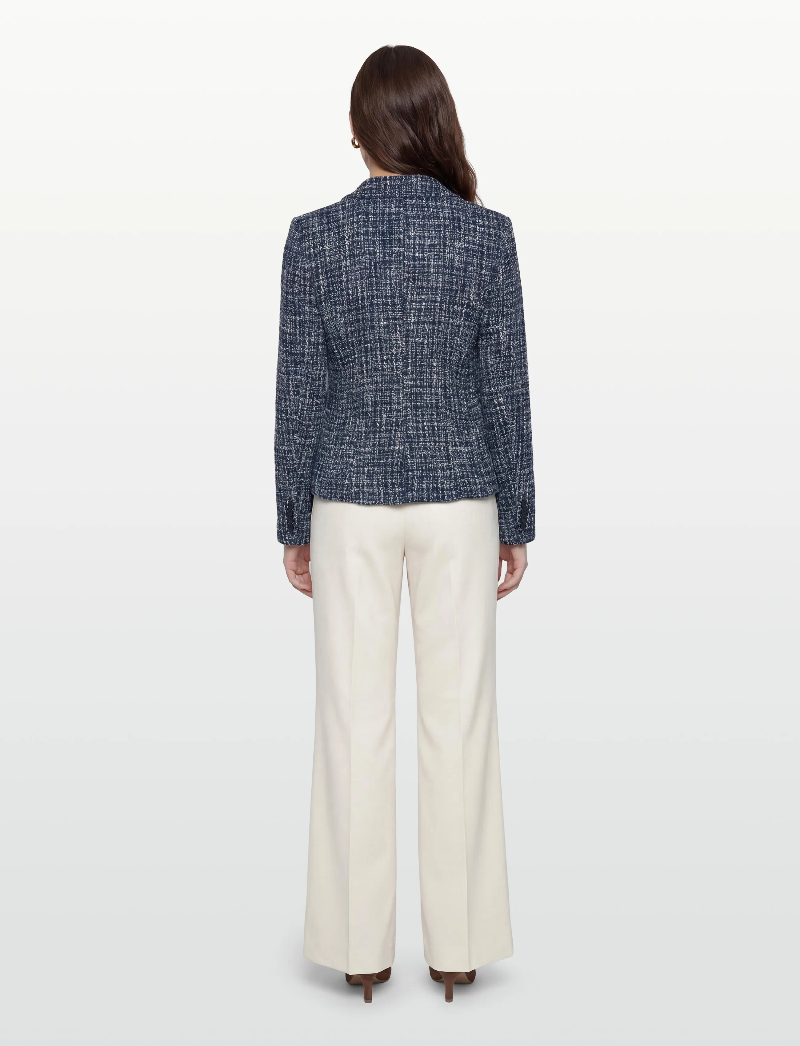 Lauren Ralph Lauren - CLASSIC BOUCLE-WVN-BLAZER/SPORT COA - navy blue multi - 4