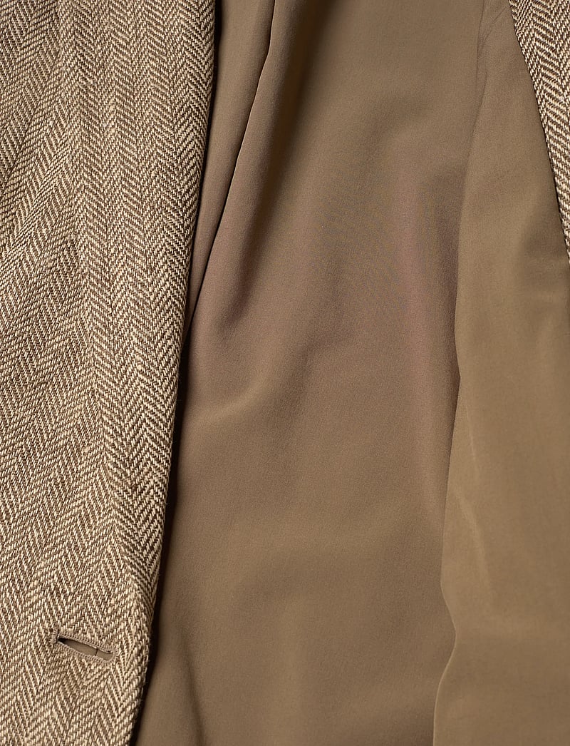 Lauren Ralph Lauren - 200P09022001 - einreihige blazer - tan/cream multi - 4