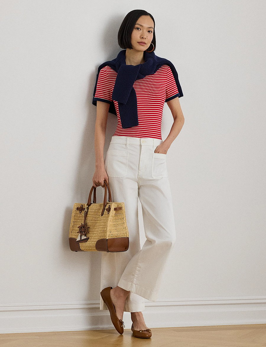 Lauren Ralph Lauren - 200P09076001 - t-shirts - cruise red/mascar - 5