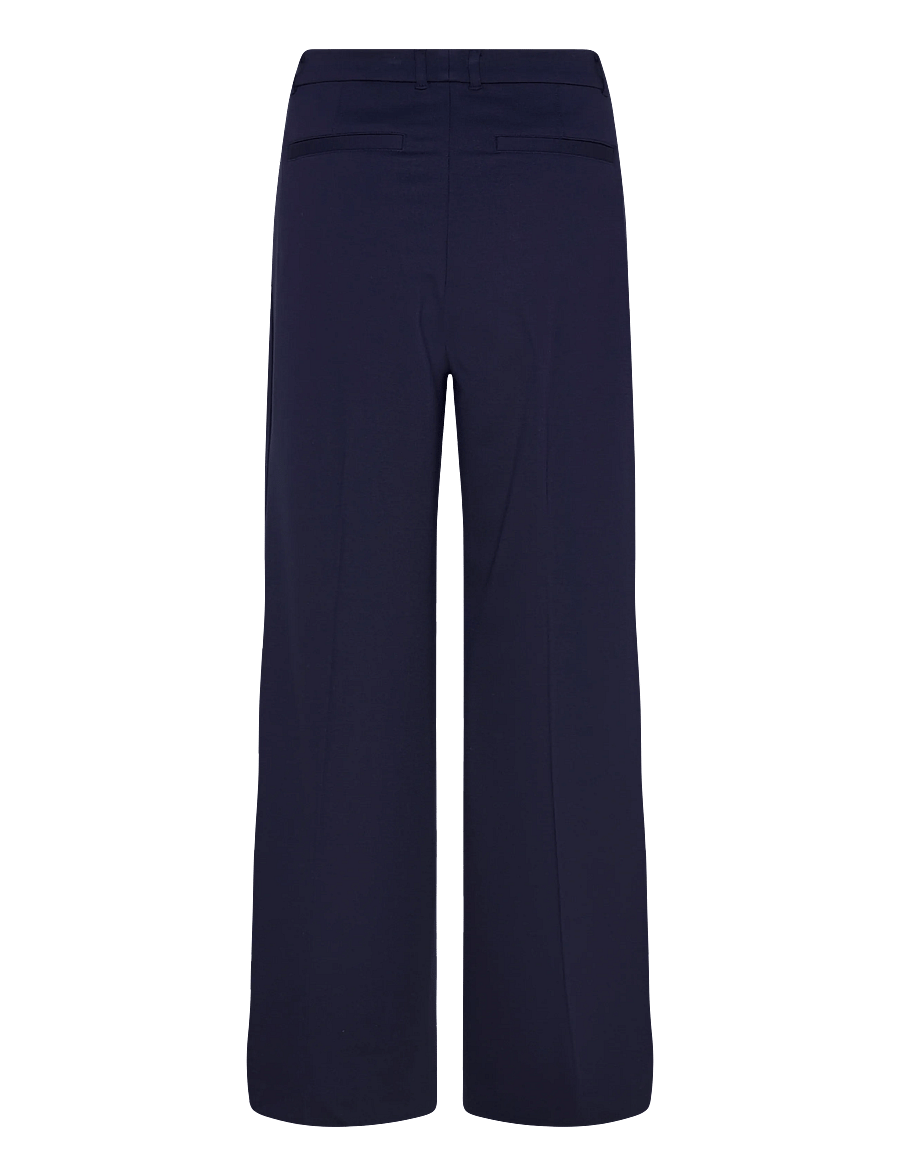Lauren Ralph Lauren - MODERN PONTE - R-KNT-PANTS - bukser med brede ben - refined navy - 2