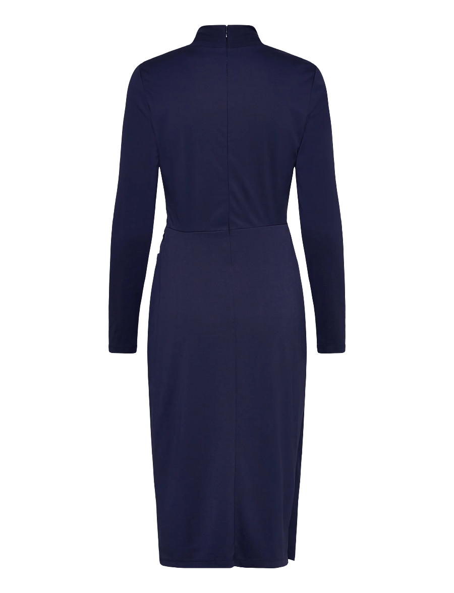 Lauren Ralph Lauren - STR MATTE JERSEY-R-KNT-DRESSES - wickelkleider - refined navy - 2