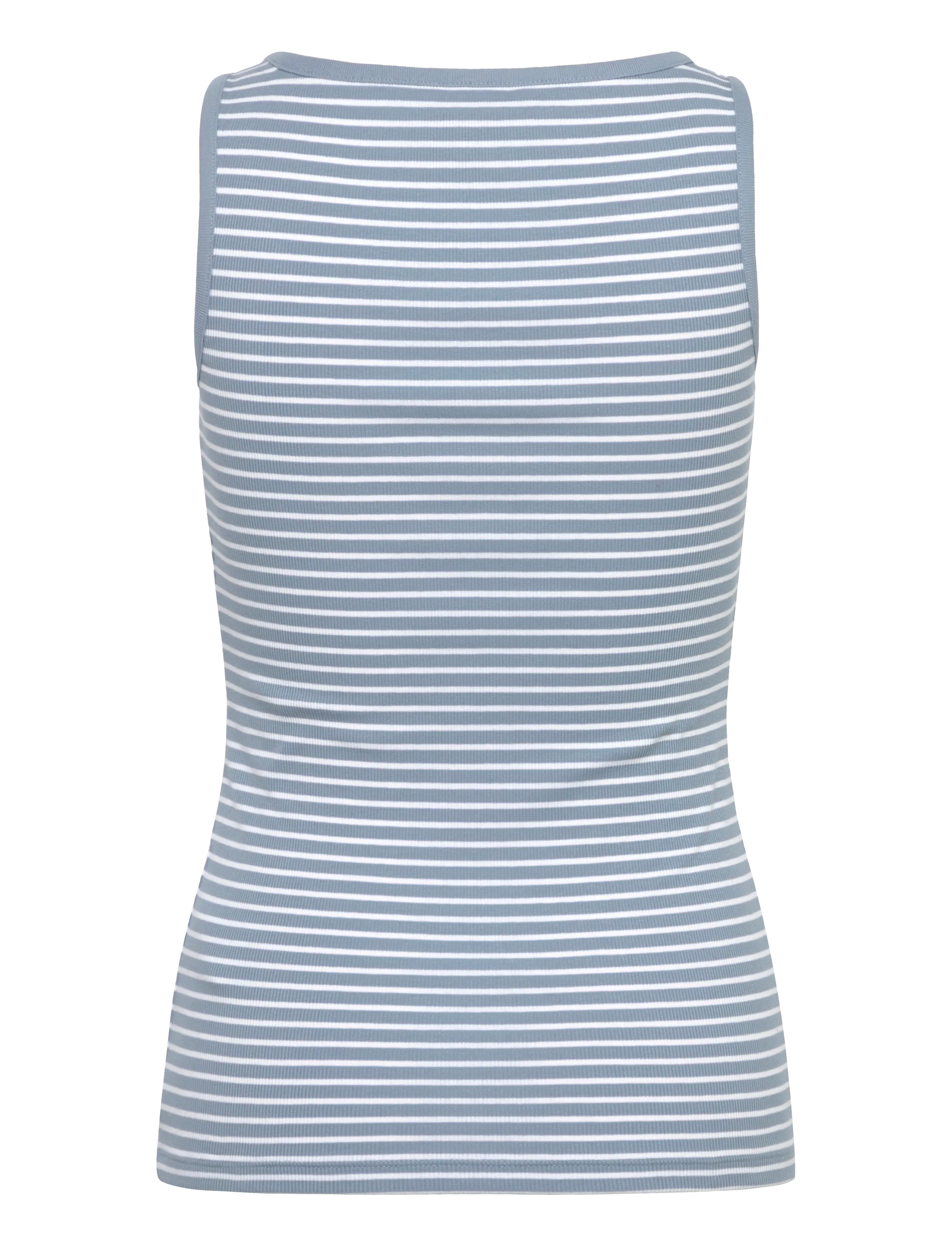 Lauren Ralph Lauren - RFND STRTCH 2X2 RIB-KNT-PULLOVER - Ärmellose tops - blue note/white - 2