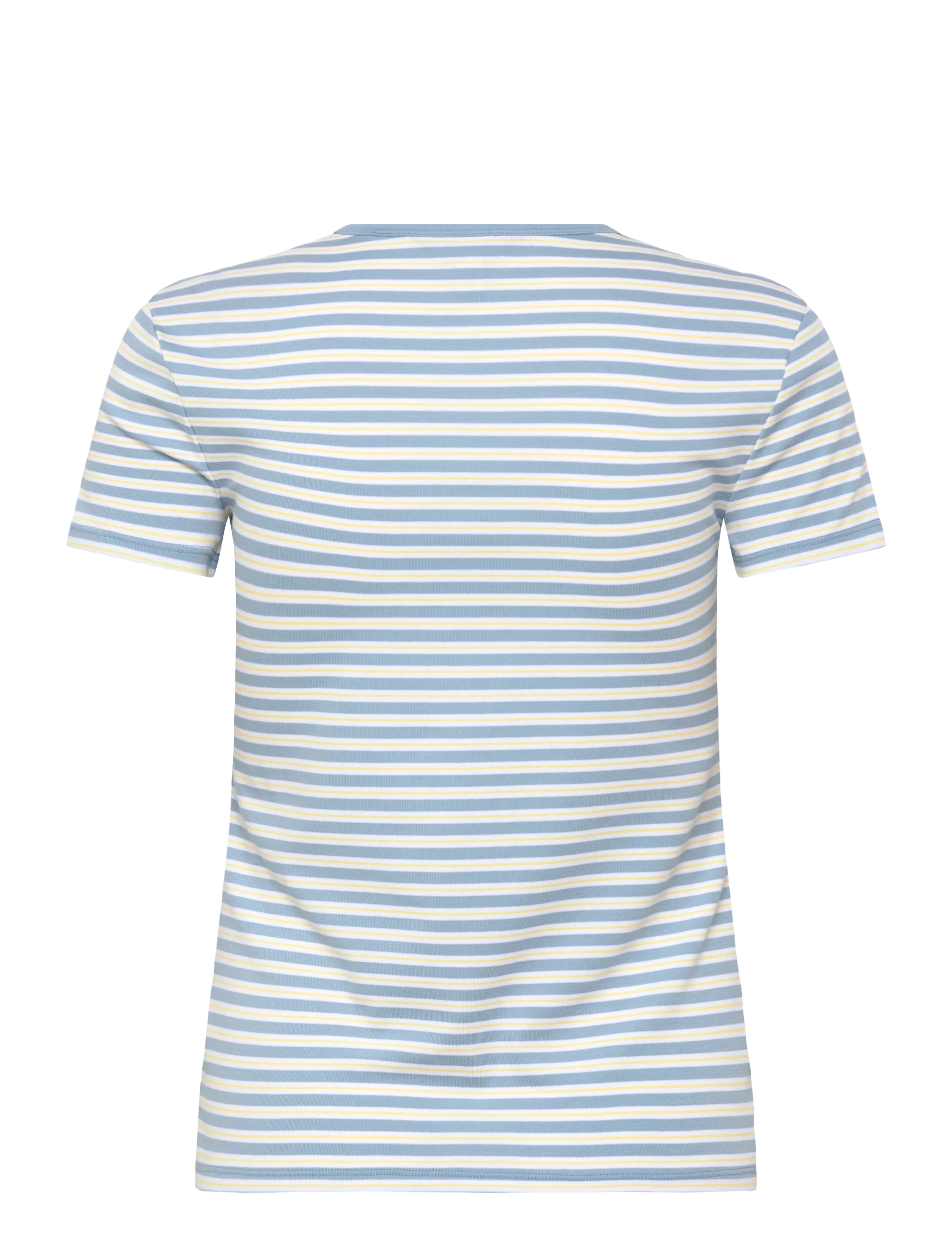 Lauren Ralph Lauren - REFINED STR 1X1 RIB-KNT-T-SHIRT - t-shirts - blue note multi - 2