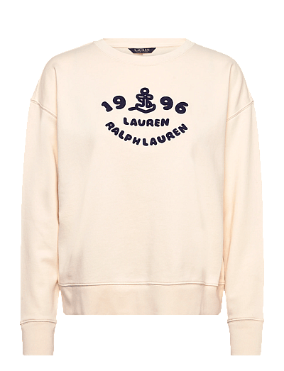 Diagonal Frnch Trry-Knt-Sweatshirt - Sweatshirts