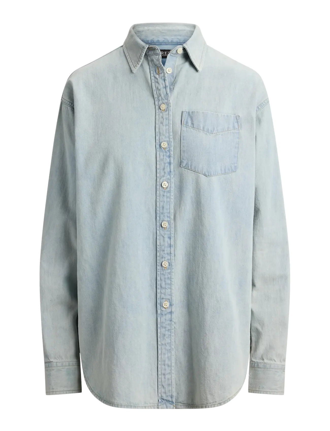 Lauren Ralph Lauren 2X1 DENIM-WVN-SHIRT - Blusen & Hemden - ARILEE WASH / blue