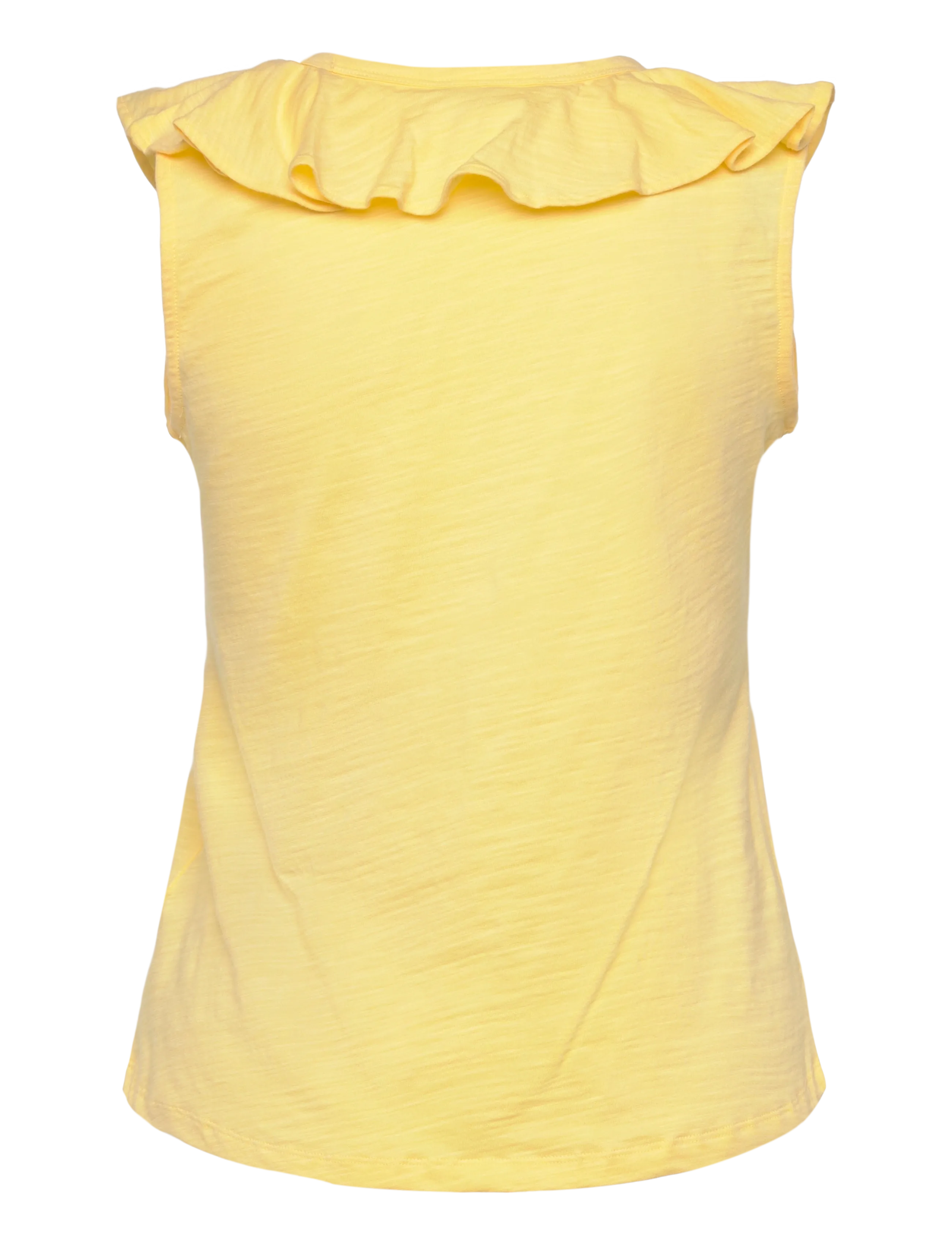 Lauren Ralph Lauren - FRESH CTN SLUB JRSY-KNT-PULLOVER - Ærmeløse bluser - lemon sorbet - 2