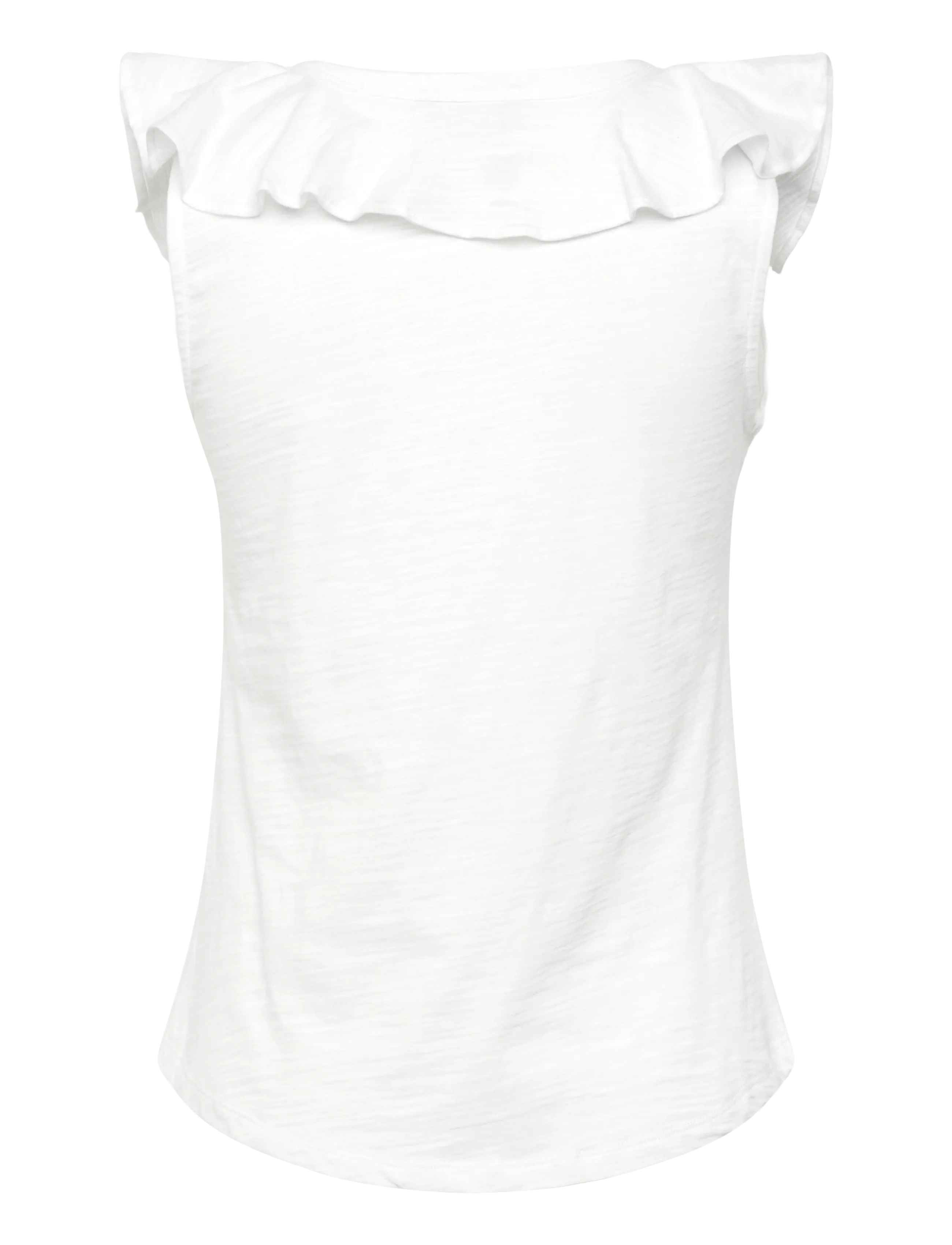 Lauren Ralph Lauren - FRESH CTN SLUB JRSY-KNT-PULLOVER - Ærmeløse bluser - white - 2