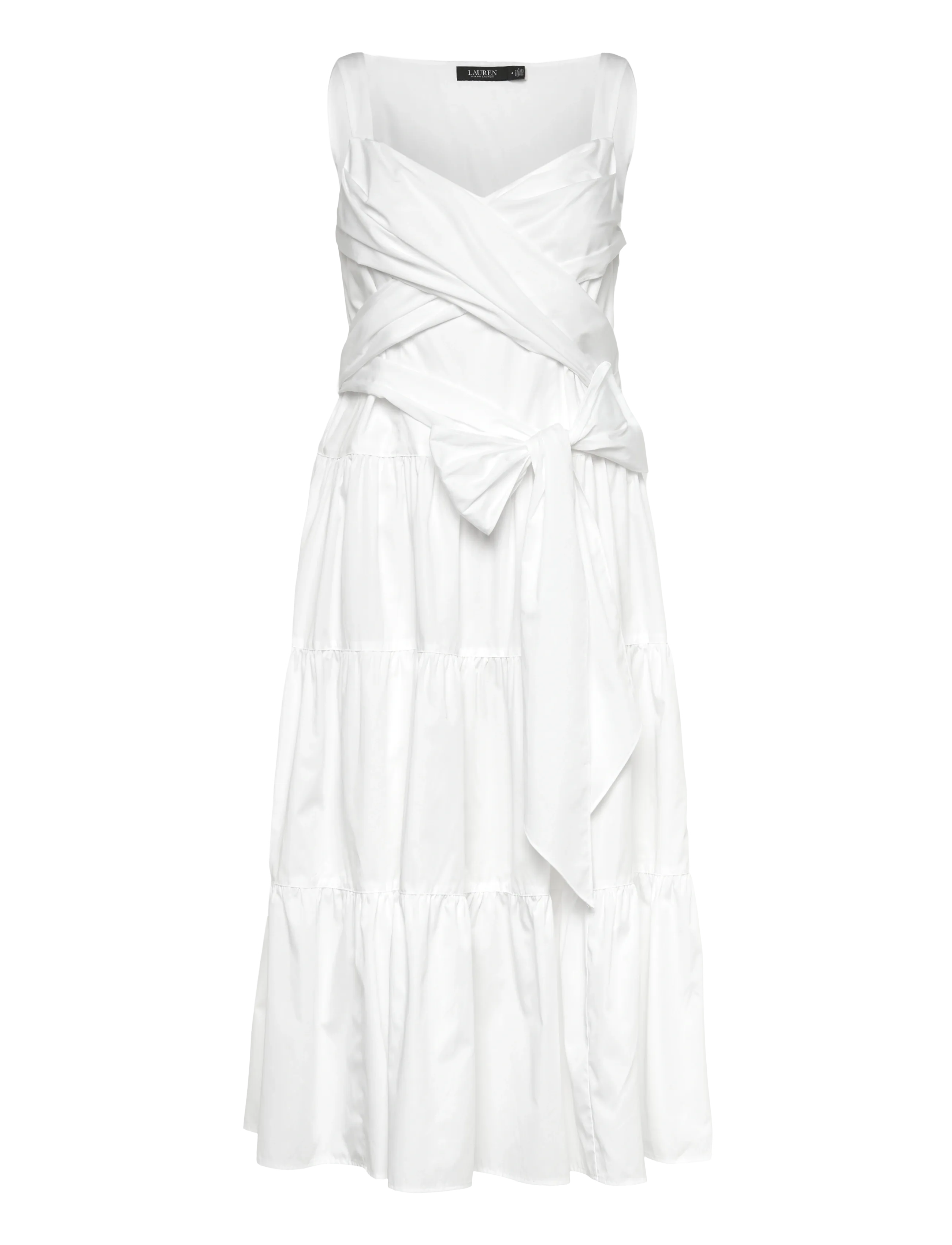 Lauren Ralph Lauren Y/D 70'S BROADCLOTH-WVN-DRESSES - Wrap Dresses - WHITE / white