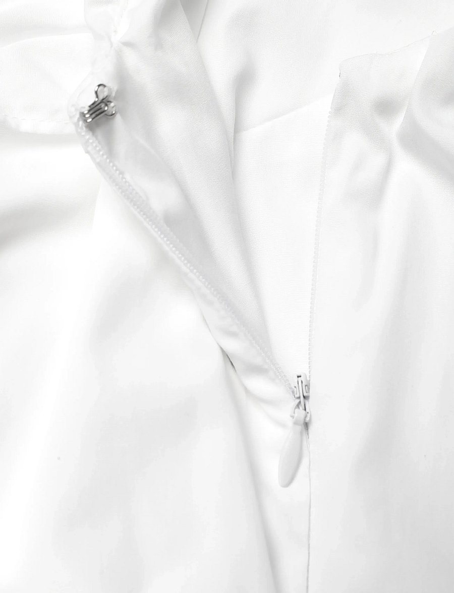 Lauren Ralph Lauren - Y/D 70'S BROADCLOTH-WVN-DRESSES - konfirmation - white - 5
