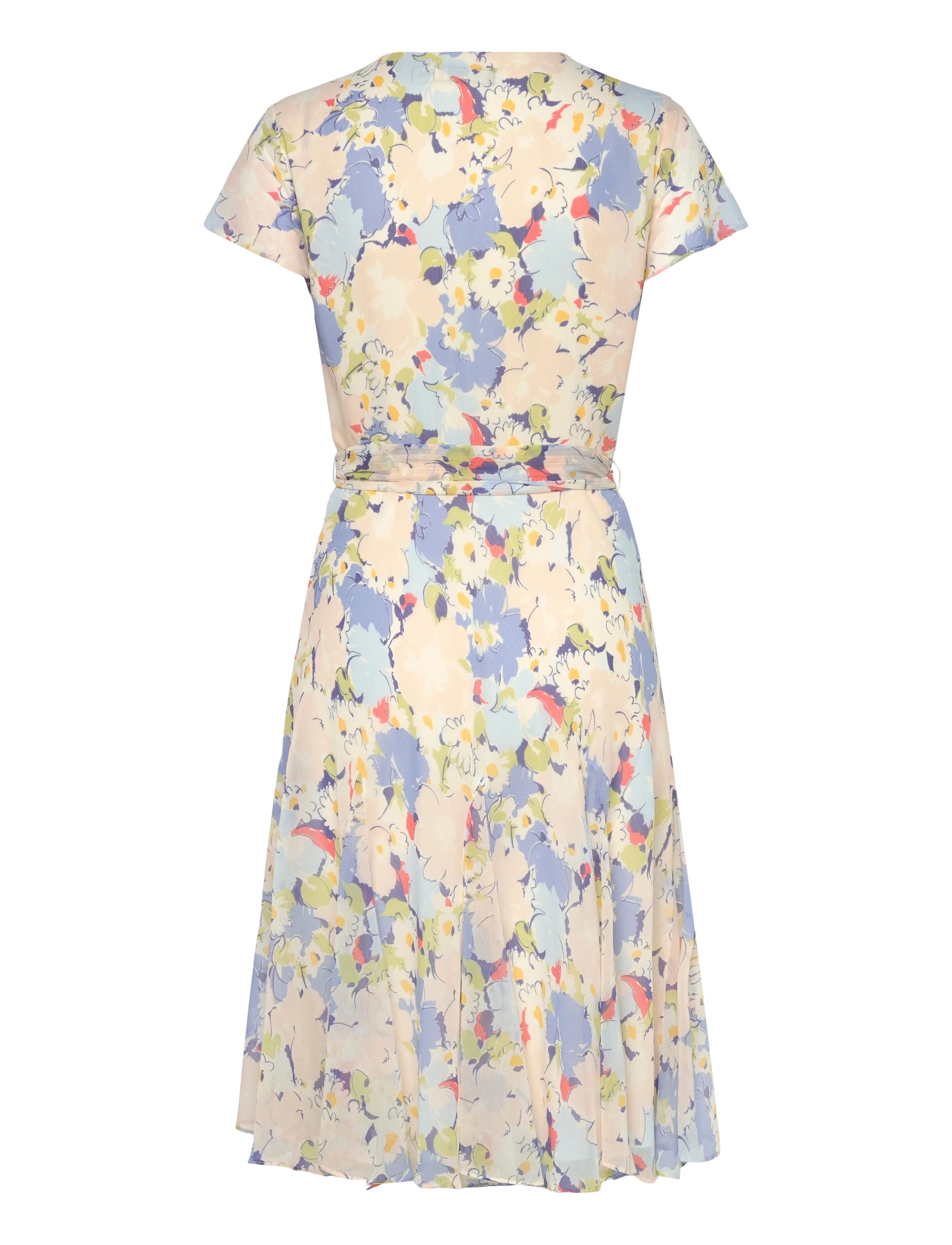 Lauren Ralph Lauren - POLY CRINKLE GGT 58-WVN-DRESSES - robes d'été - blue multi - 1