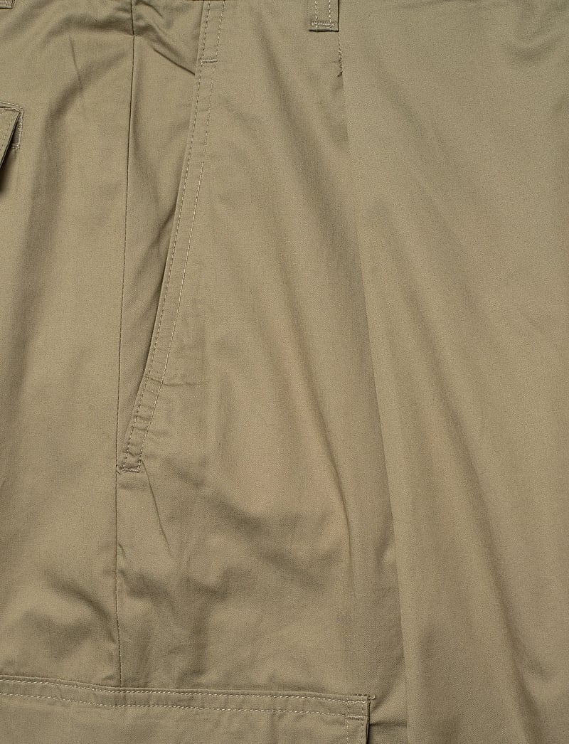 Lauren Ralph Lauren - Pleated Cotton Twill Wide-Leg Cargo Pant - spodnie cargo - light agave - 2