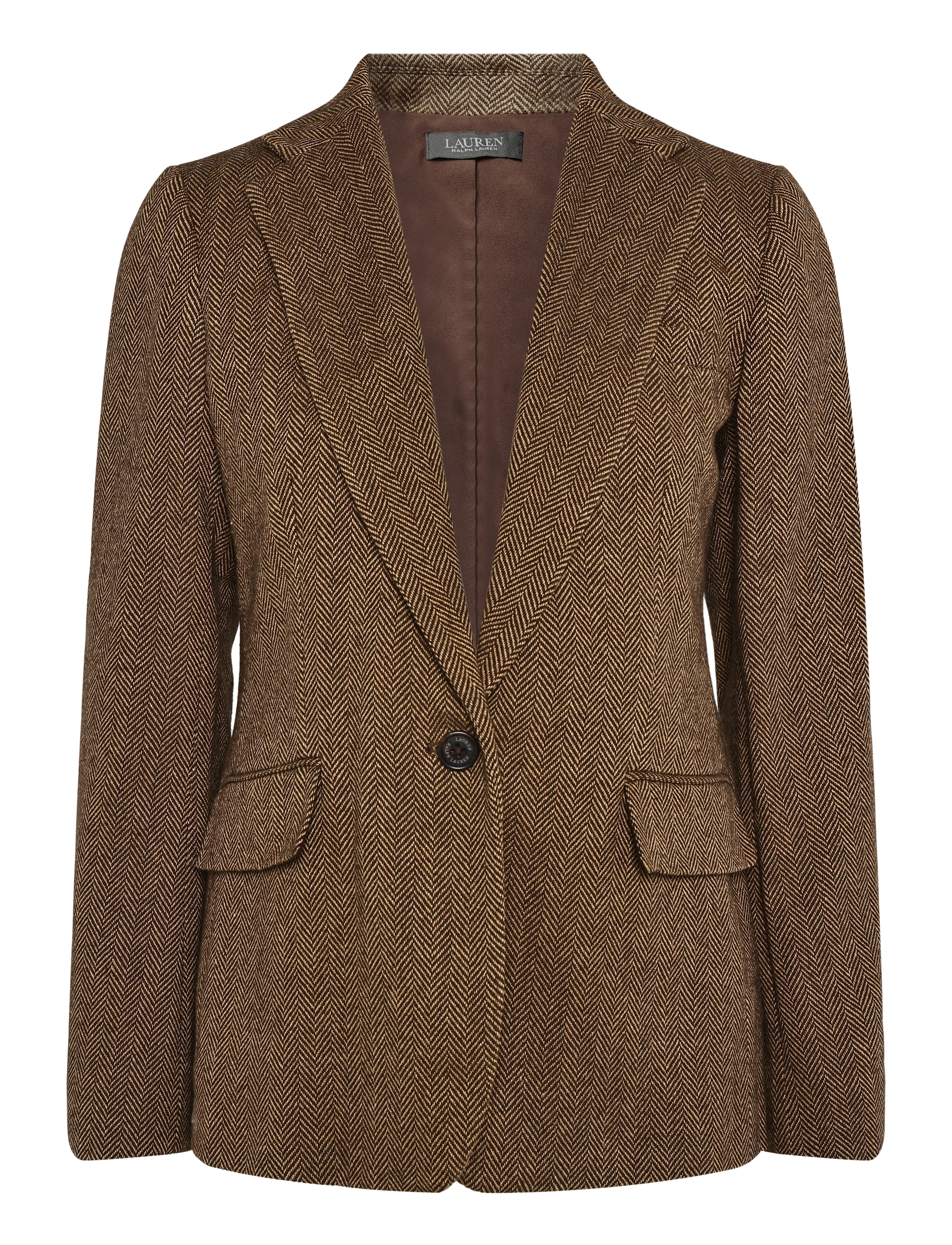 Lauren Ralph Lauren Y/D COTTON WOOL-WVN-BLAZER/SPORT CO - Farben der Saison - BROWN/TAN MULTI / brown