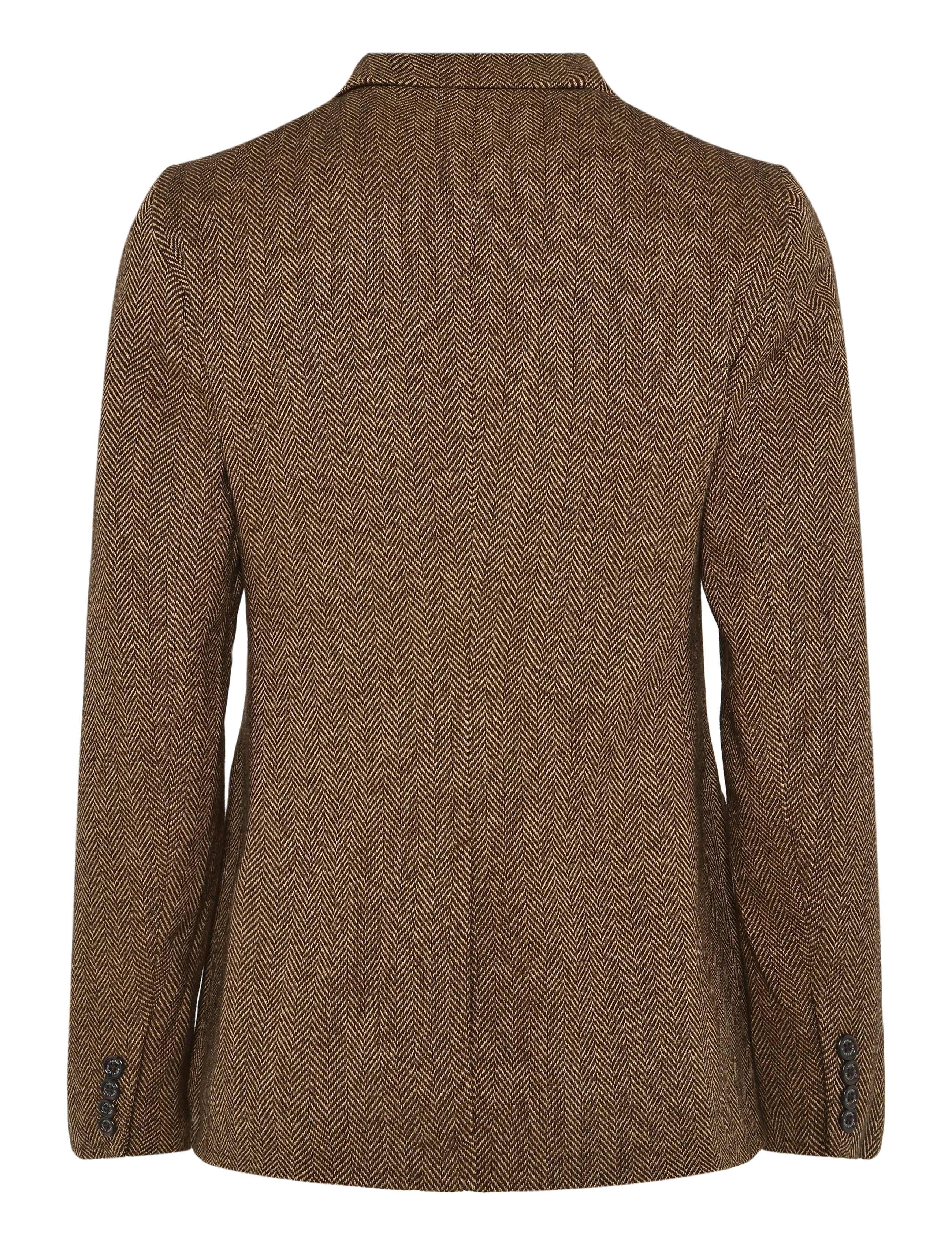 Lauren Ralph Lauren - Y/D COTTON WOOL-WVN-BLAZER/SPORT CO - einreihige blazer - brown/tan multi - 2
