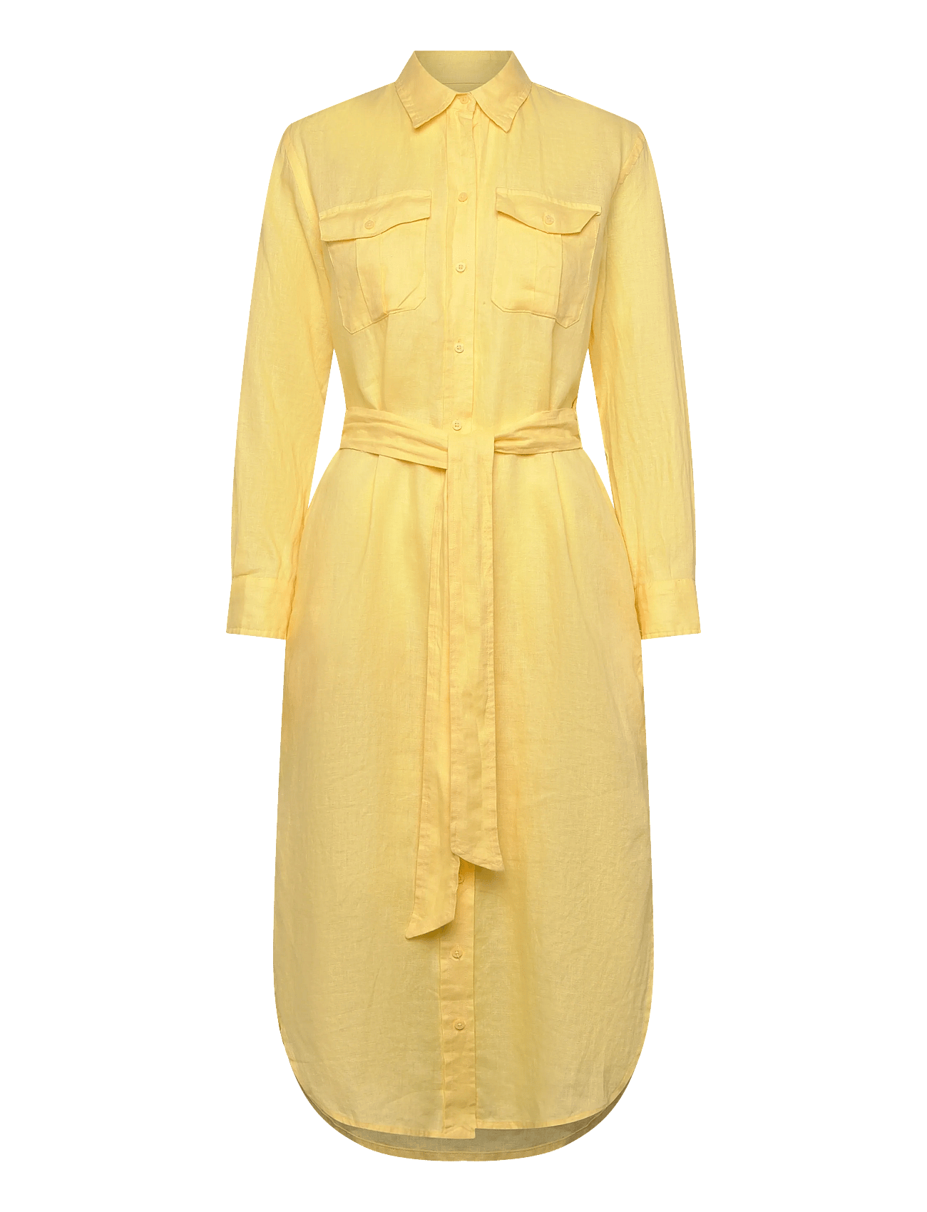 Lauren Ralph Lauren | Soft Drapey Linen-Wvn-Dresses | 40