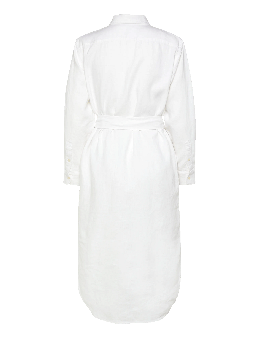 Lauren Ralph Lauren - CLASSIC LINEN-WVN-DRESSES - robes d'été - white - 2