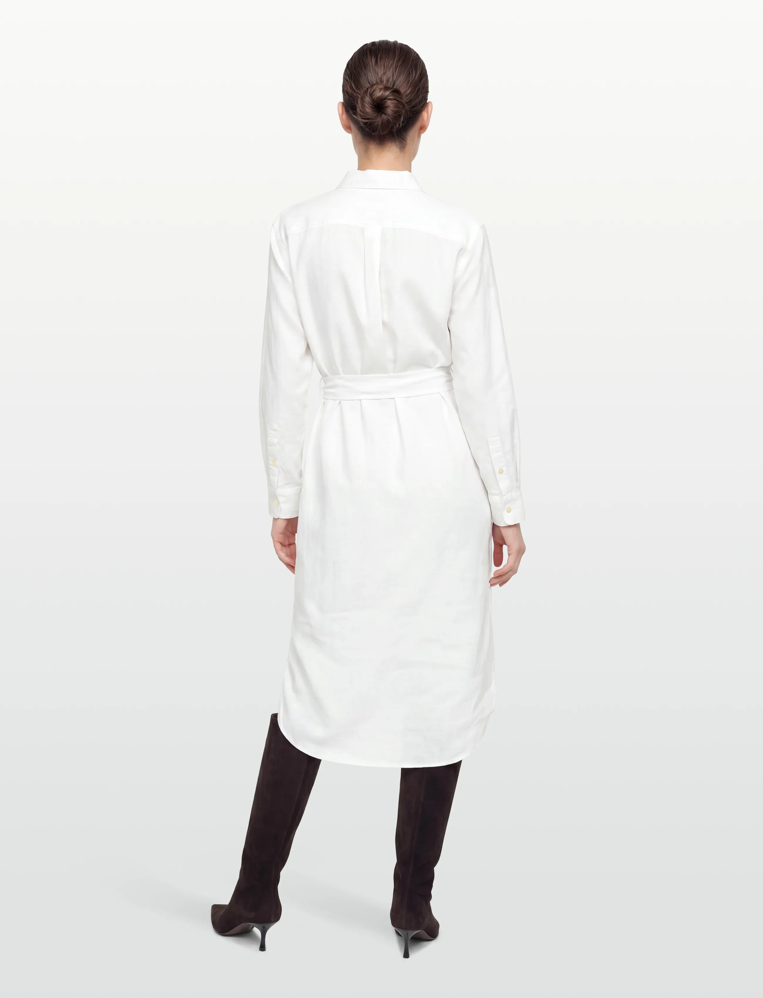 Lauren Ralph Lauren Classic Linen-Wvn-Dresses skjortklänningar dam – bild 3