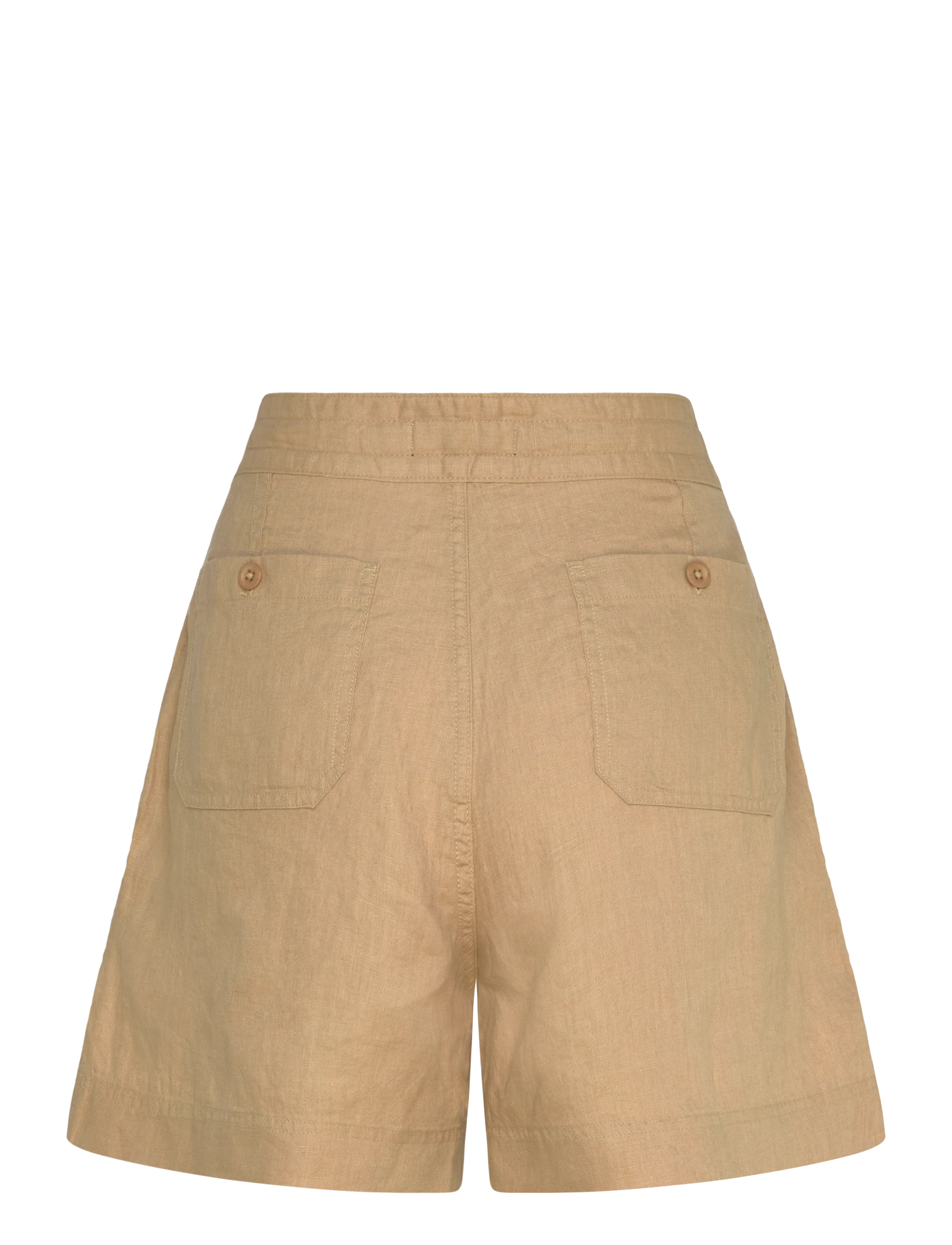 Lauren Ralph Lauren - SOFT DRAPEY LINEN-WVN-SHORTS - hørshorts - birch tan - 2