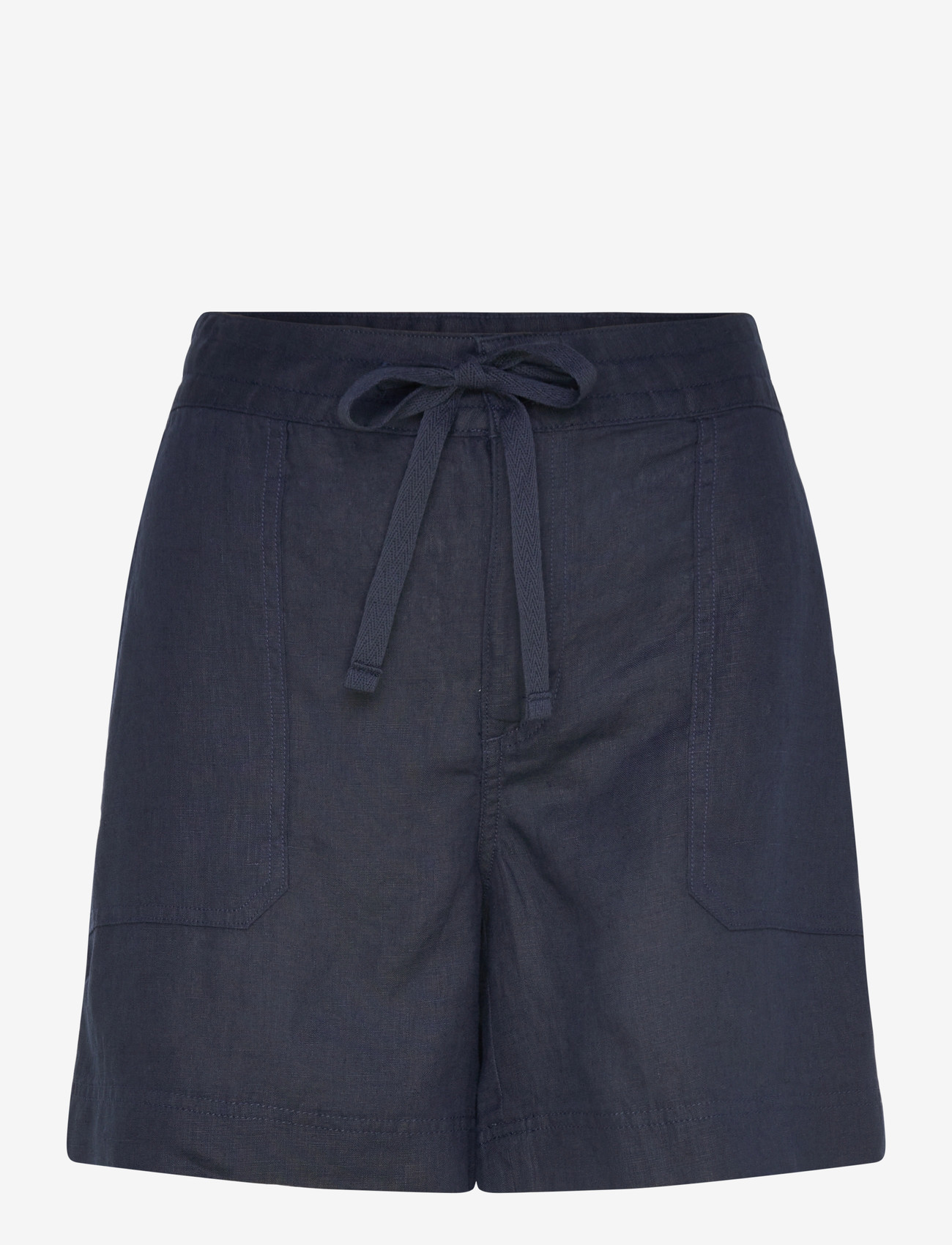 Lauren Ralph Lauren - SOFT DRAPEY LINEN-WVN-SHORTS - linen shorts - lauren navy - 0