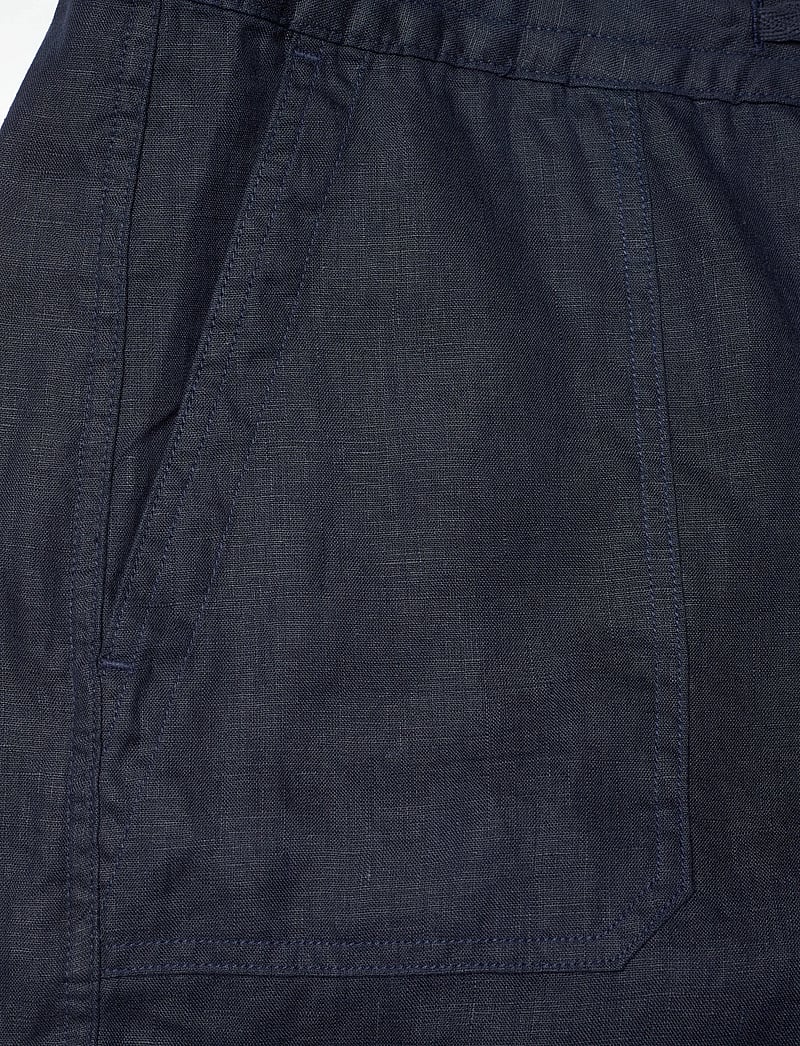Lauren Ralph Lauren - SOFT DRAPEY LINEN-WVN-SHORTS - linen shorts - lauren navy - 2