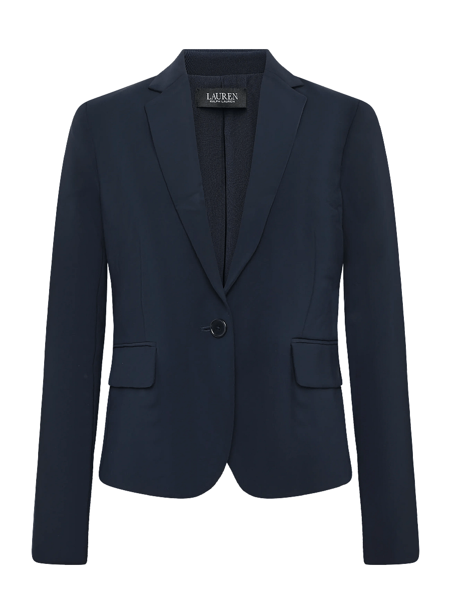 Lauren Ralph Lauren - Stretch Crepe Blazer - Üherealised pintsakud - lauren navy - 1