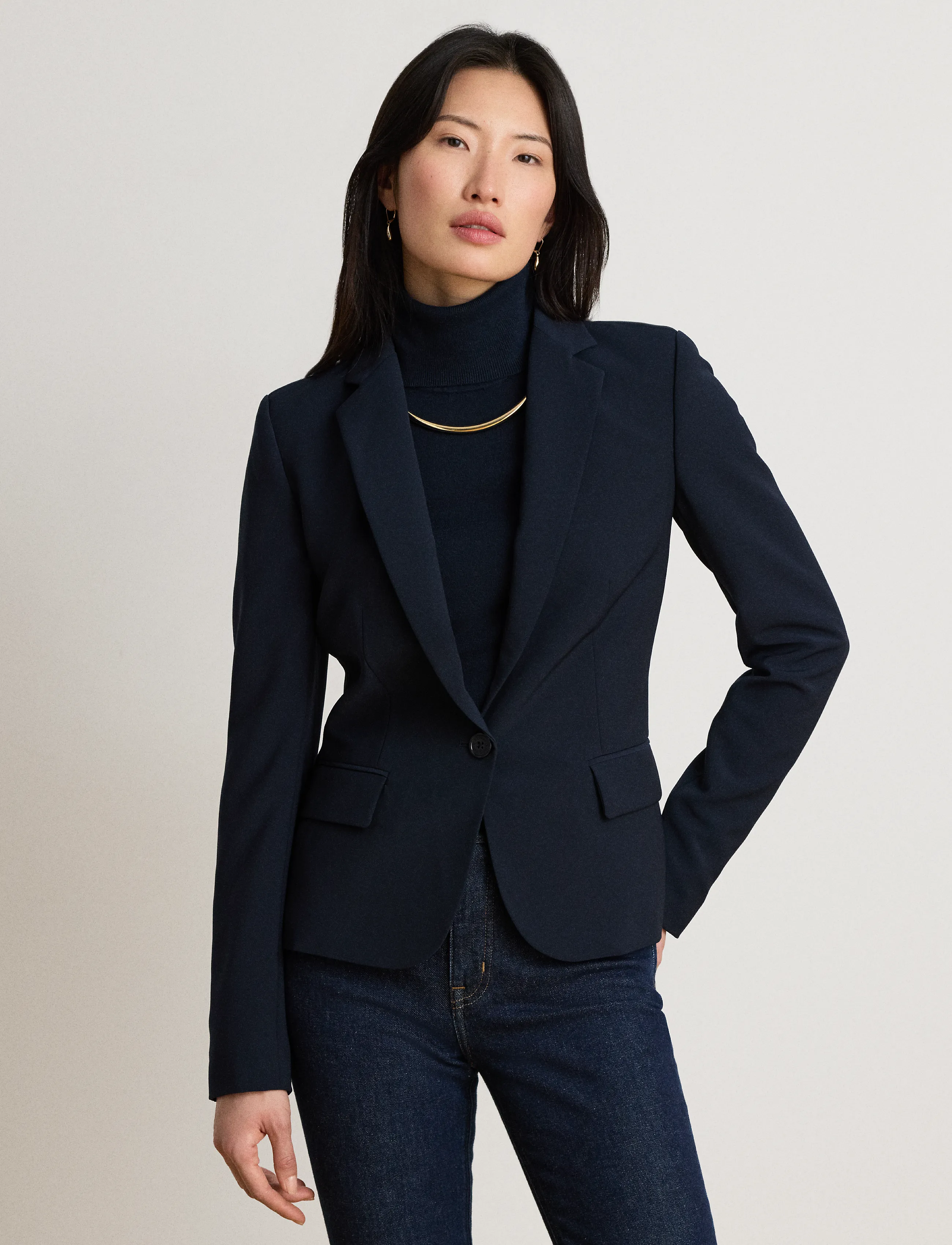 Lauren Ralph Lauren Stretch Crepe Blazer dam – bild 8