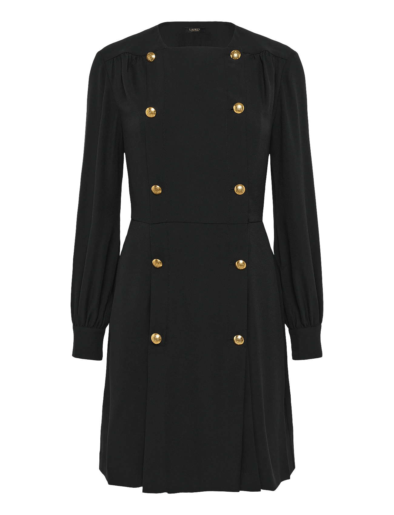 Lauren Ralph Lauren | Double-Breasted Georgette Dress | 44