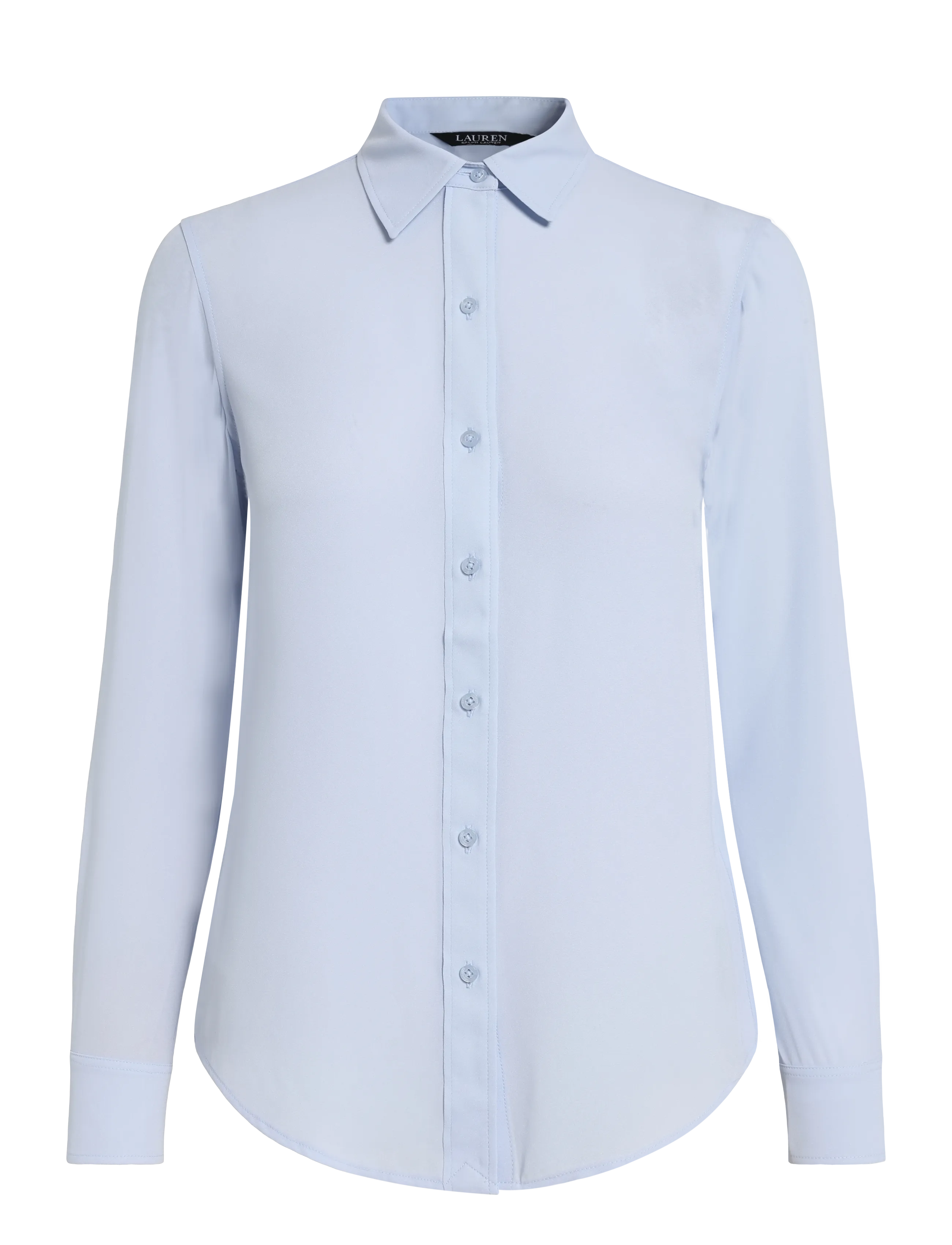 Lauren Ralph Lauren DRAPEY POLY GGT 122-WVN-SHIRT - Mode trends - ICY BLUE / blue