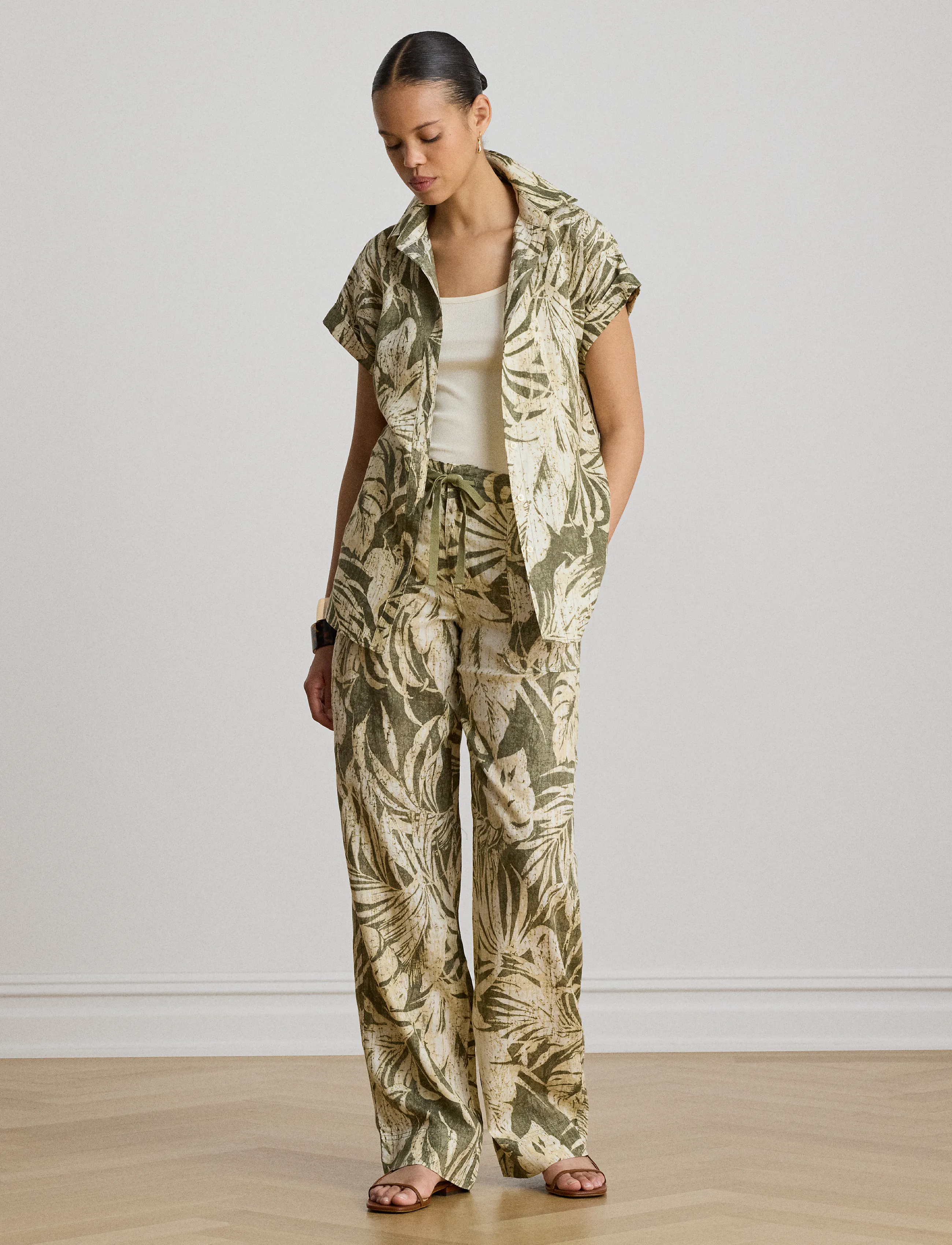 Lauren Ralph Lauren Relaxed Fit Print Short-Sleeve Shirt skjortor dam – bild 7