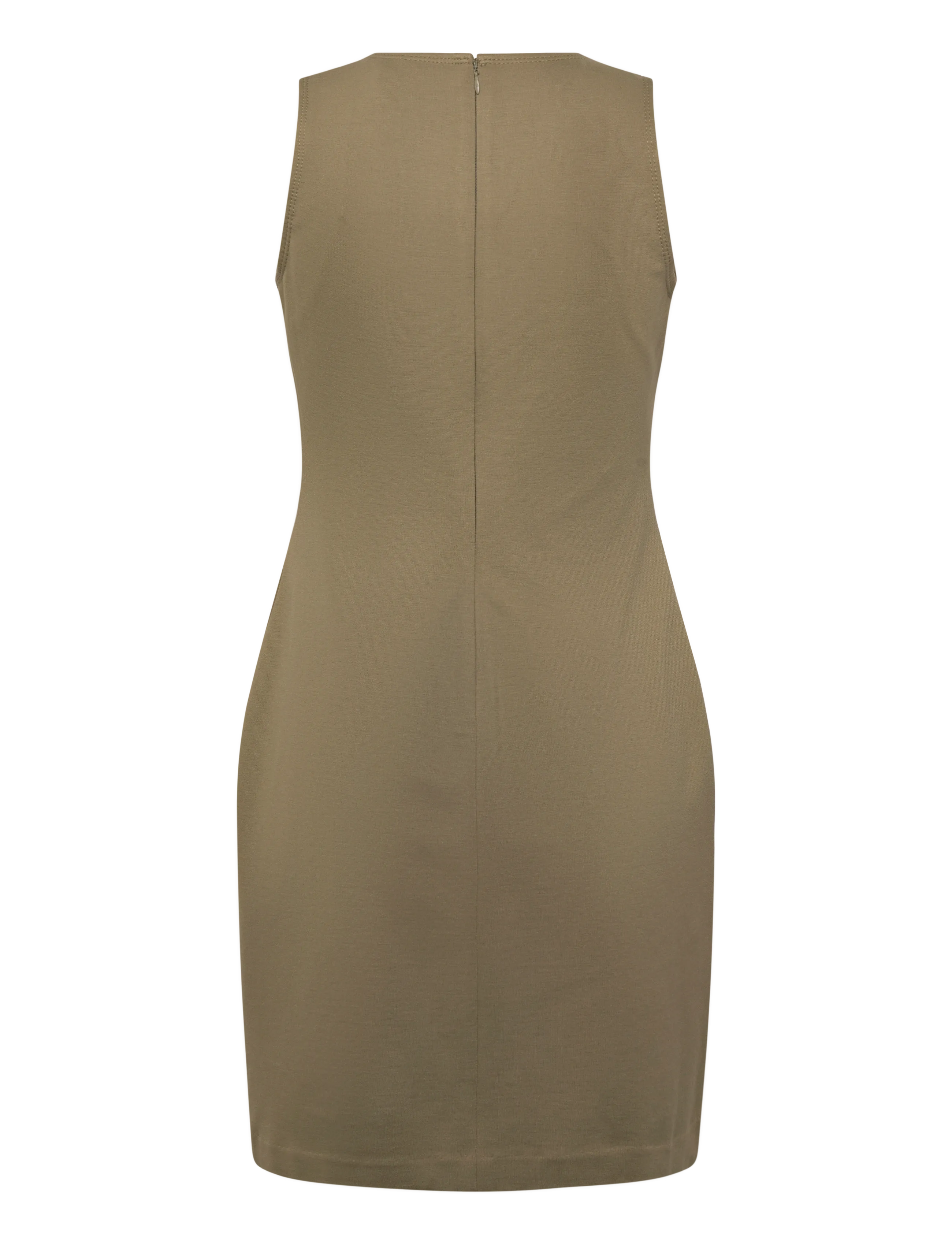 Lauren Ralph Lauren - Ponte Sleeveless Sheath Dress - korte jurken - light agave - 1