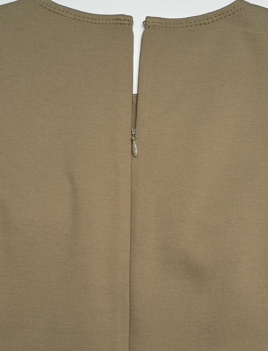 Lauren Ralph Lauren - Ponte Sleeveless Sheath Dress - korte jurken - light agave - 3