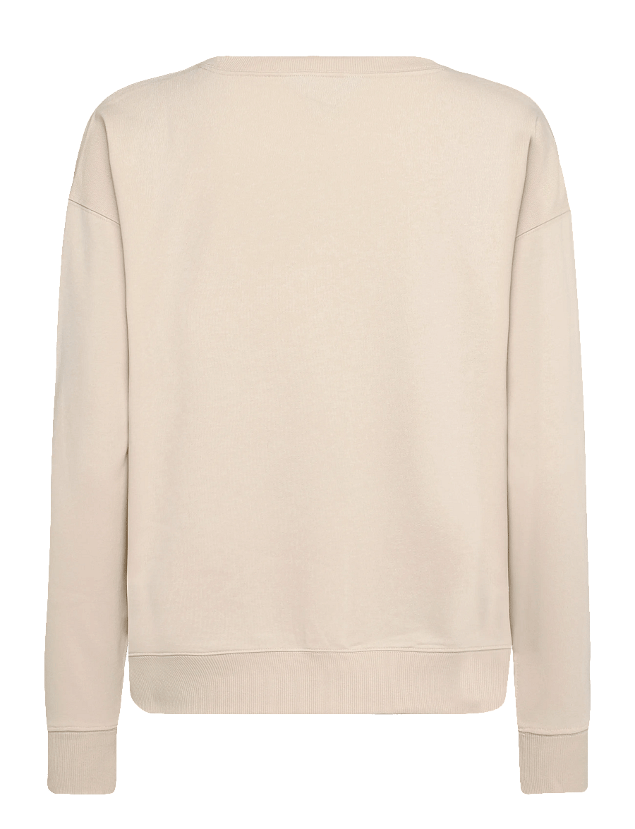 Lauren Ralph Lauren - Embroidered-Crest French Terry Pullover - igapäevane stiil - mascarpone cream - 2
