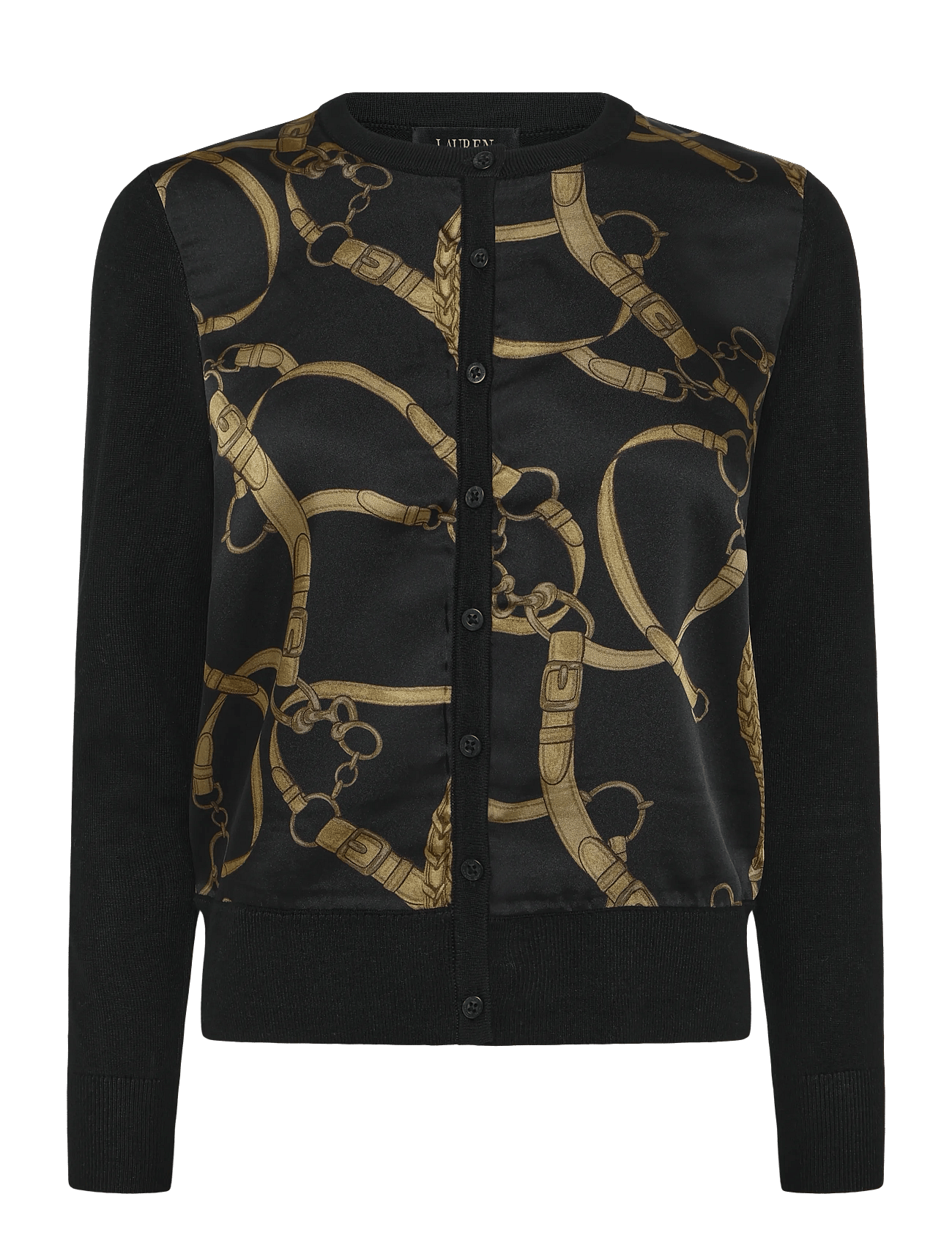 Lauren Ralph Lauren | Belting-Print Cotton-Blend Cardigan | M