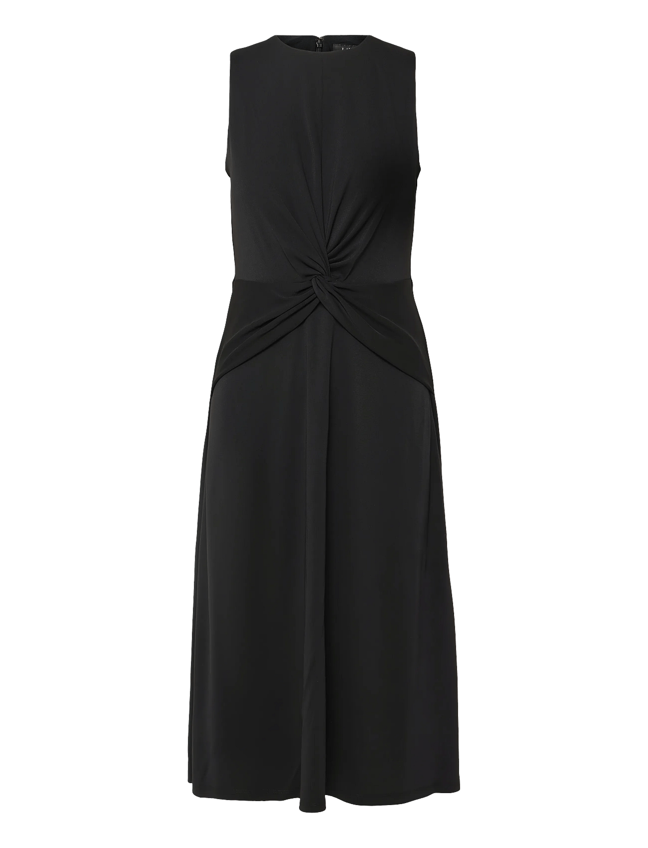 Lauren Ralph Lauren | Twist-Front Jersey Sleeveless Dress | 38