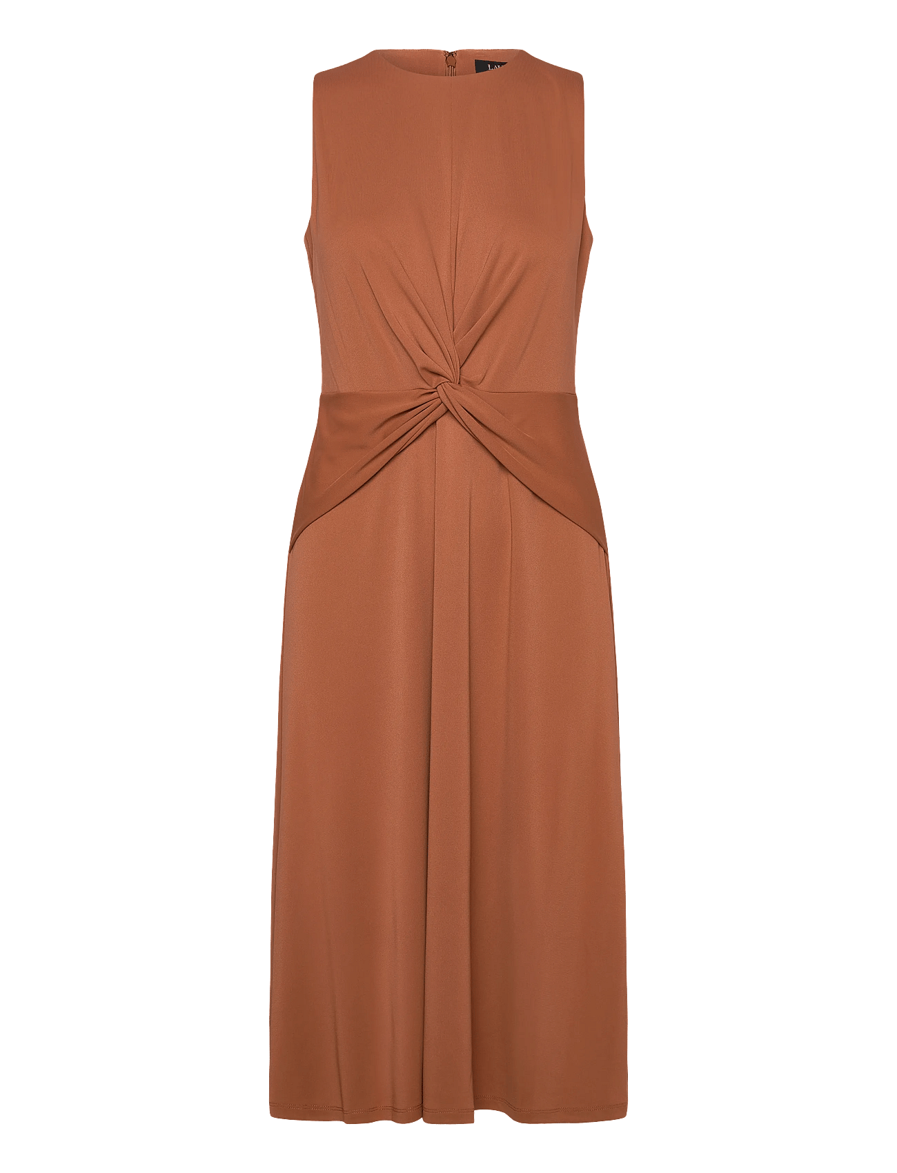 Lauren Ralph Lauren | Twist-Front Jersey Sleeveless Dress | 44