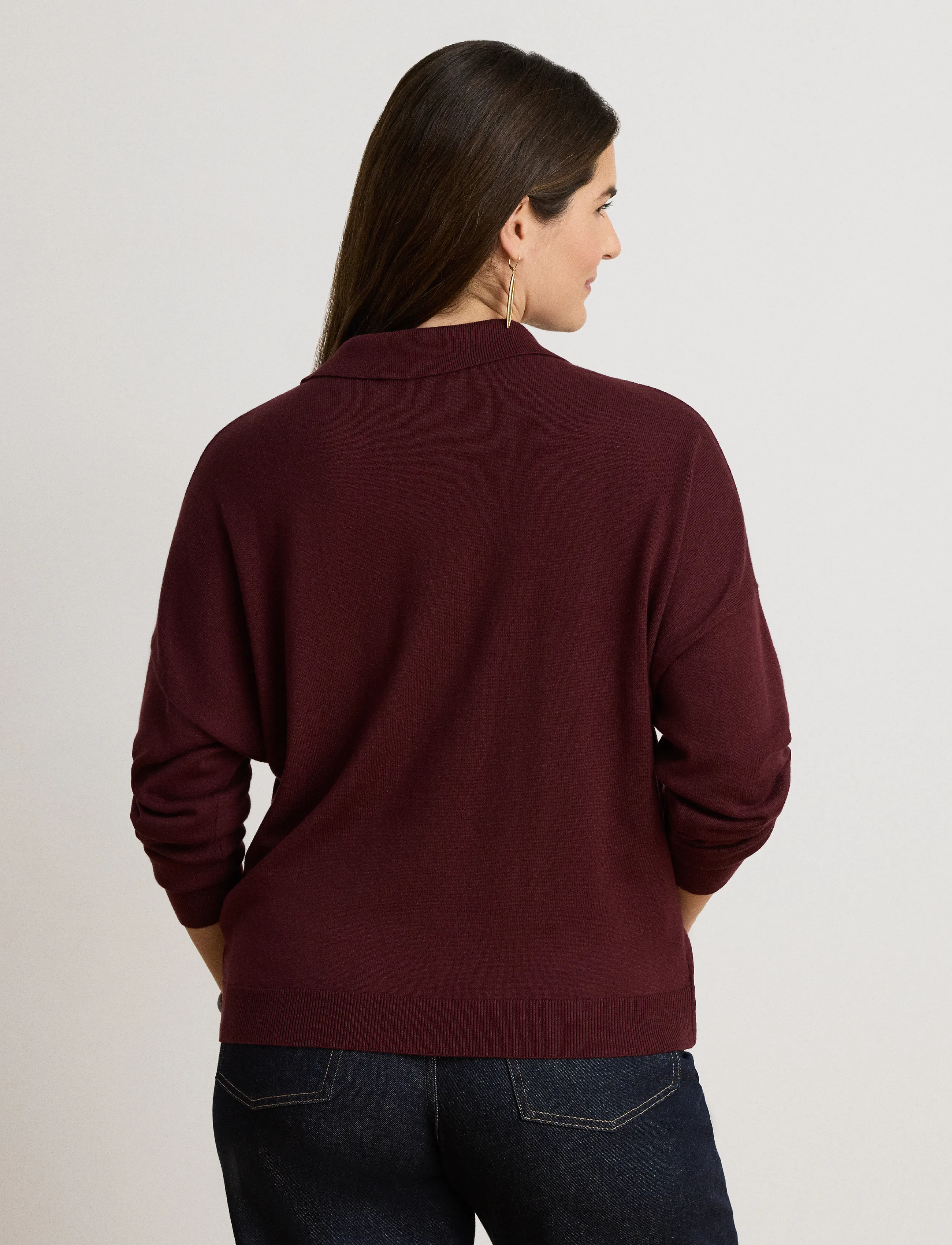 Lauren Ralph Lauren Cotton Modal-Sweater-Pullover polotröjor dam – bild 7