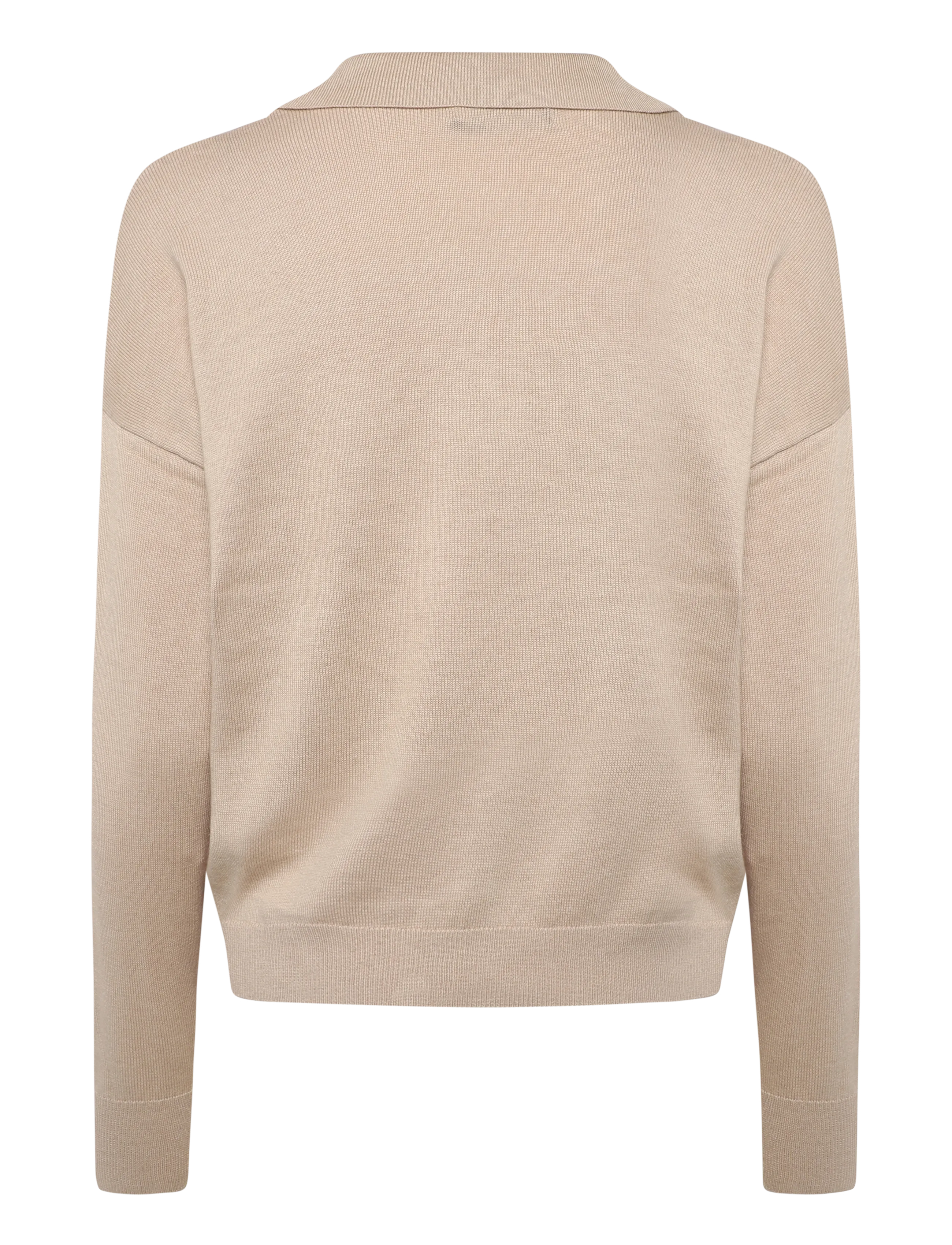 Lauren Ralph Lauren - Cotton-Modal Polo Sweater - light lauren came - 2