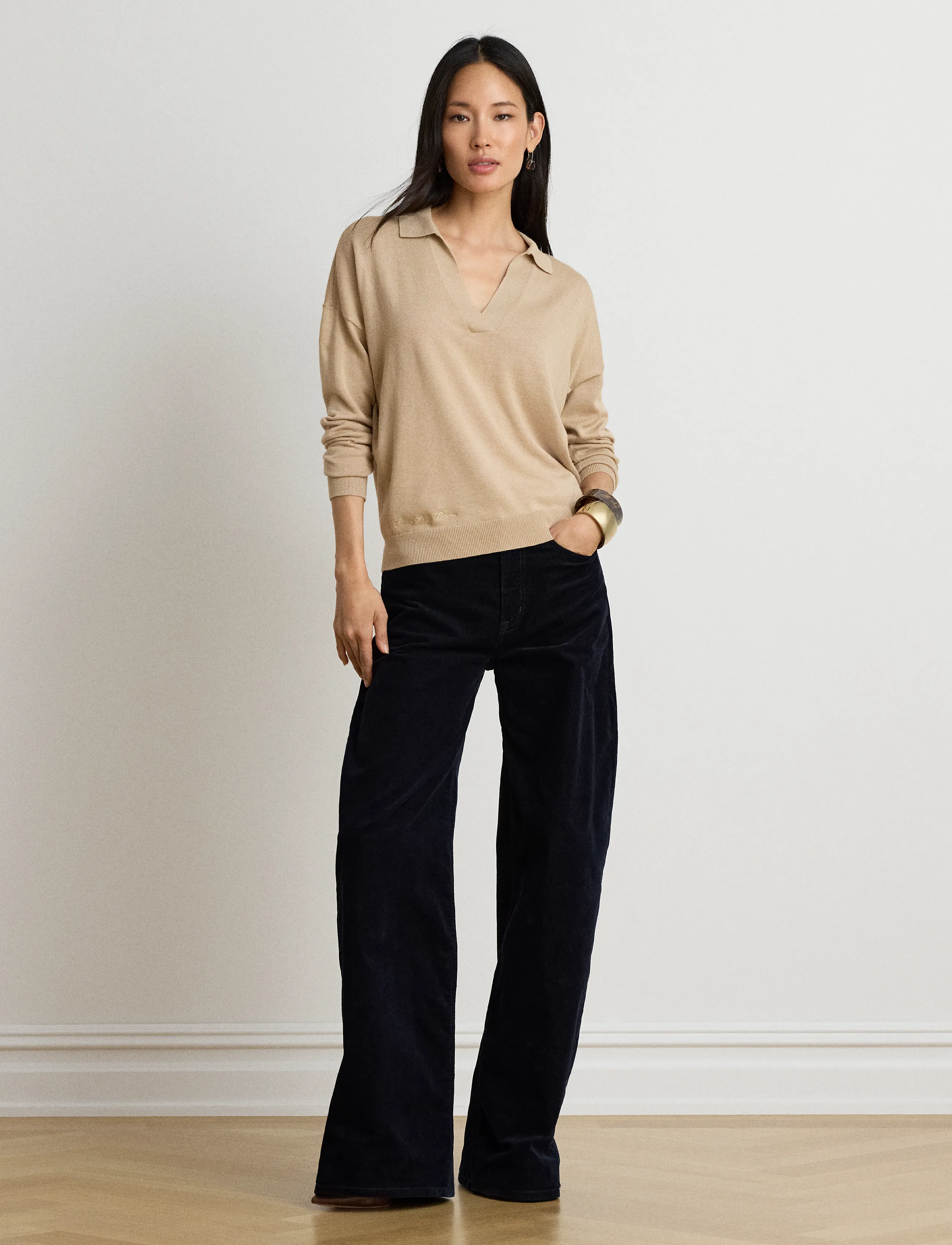 Lauren Ralph Lauren Cotton Modal-Sweater-Pullover polotröjor dam – bild 7