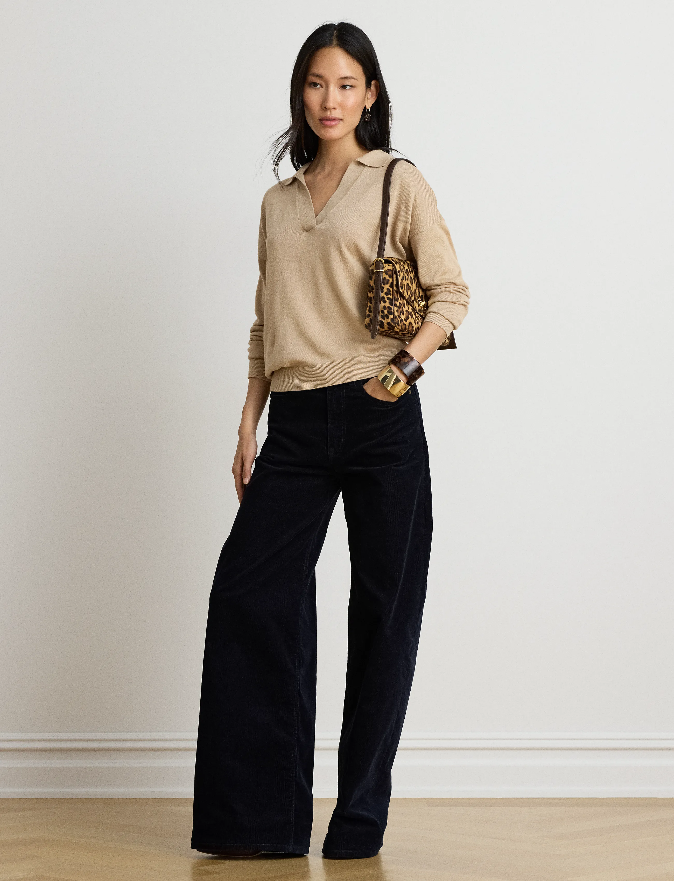 Lauren Ralph Lauren Cotton Modal-Sweater-Pullover polotröjor dam – bild 8